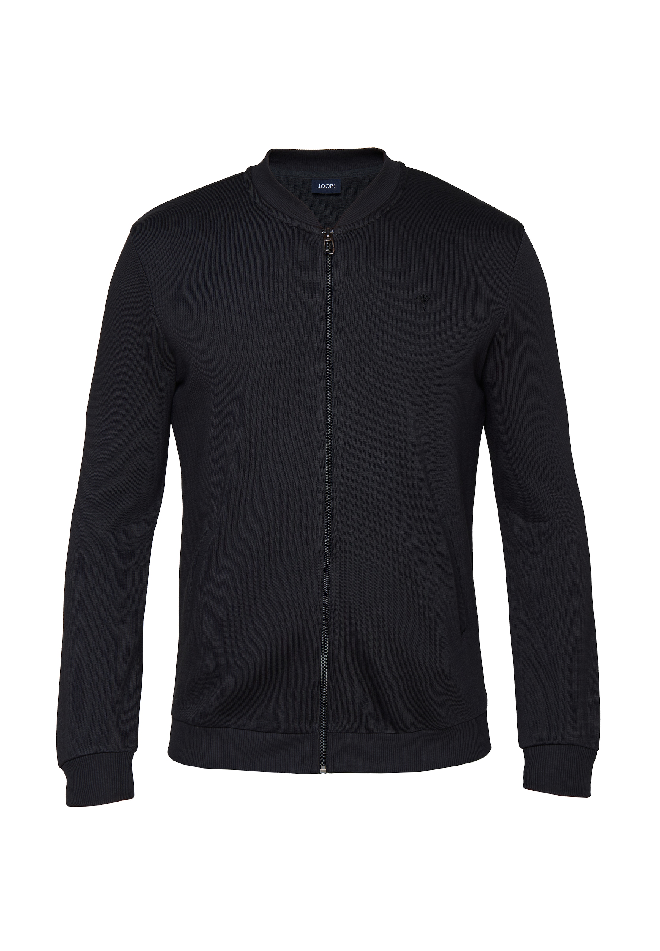 JOOP! Sweatjacke »Mix & Match (Dynamic Interlock)« für Homewear, aus Baumwollmischung, mit Reißverschluss