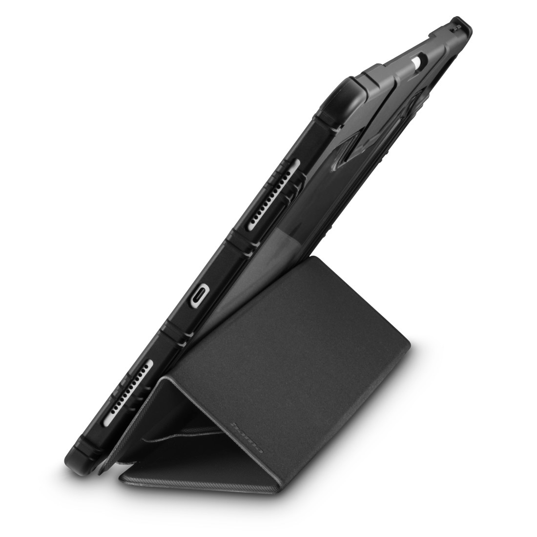Hama Tablet-Hülle »Outdoor-Tablet-Hülle für iPad Air 13“, stoßfest, Standfunktion« Tablet Stoßschutz, Stifthalter, Standfunktion, transparenter Rücken