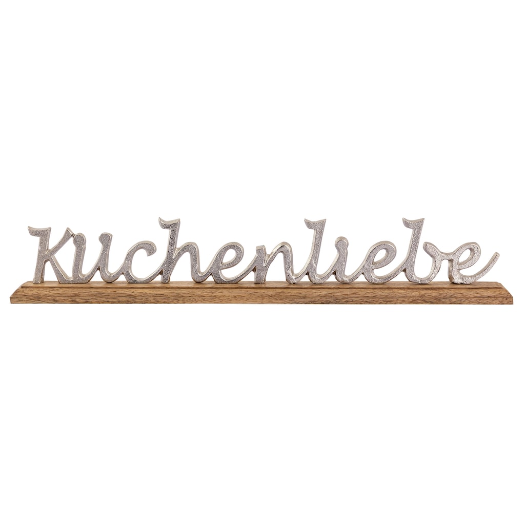 my home Deko-Schriftzug »Küchenliebe«