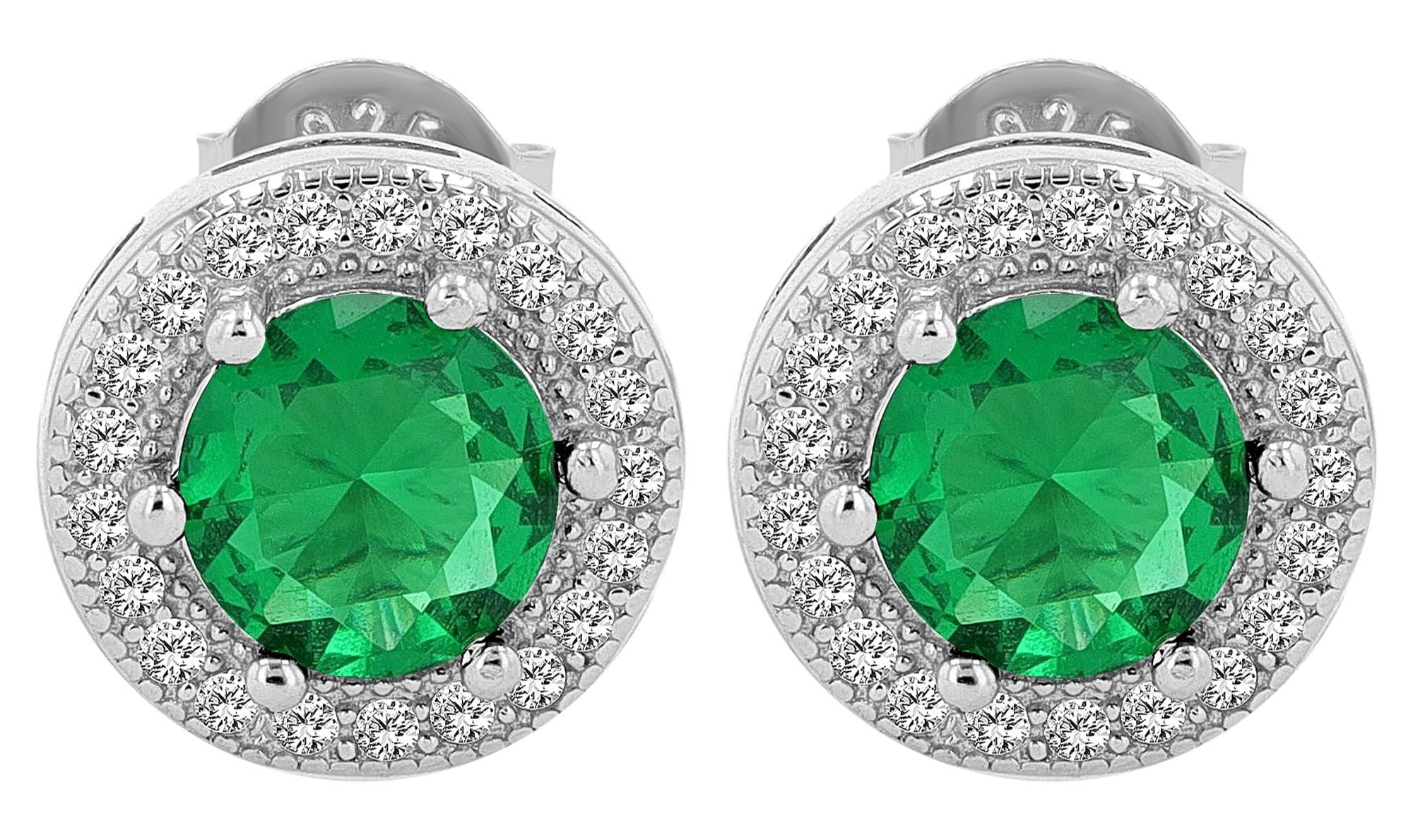 Adelia´s Paar Ohrstecker »Damen Ohrringe ¿ Ohrstecker aus 925 Silber«