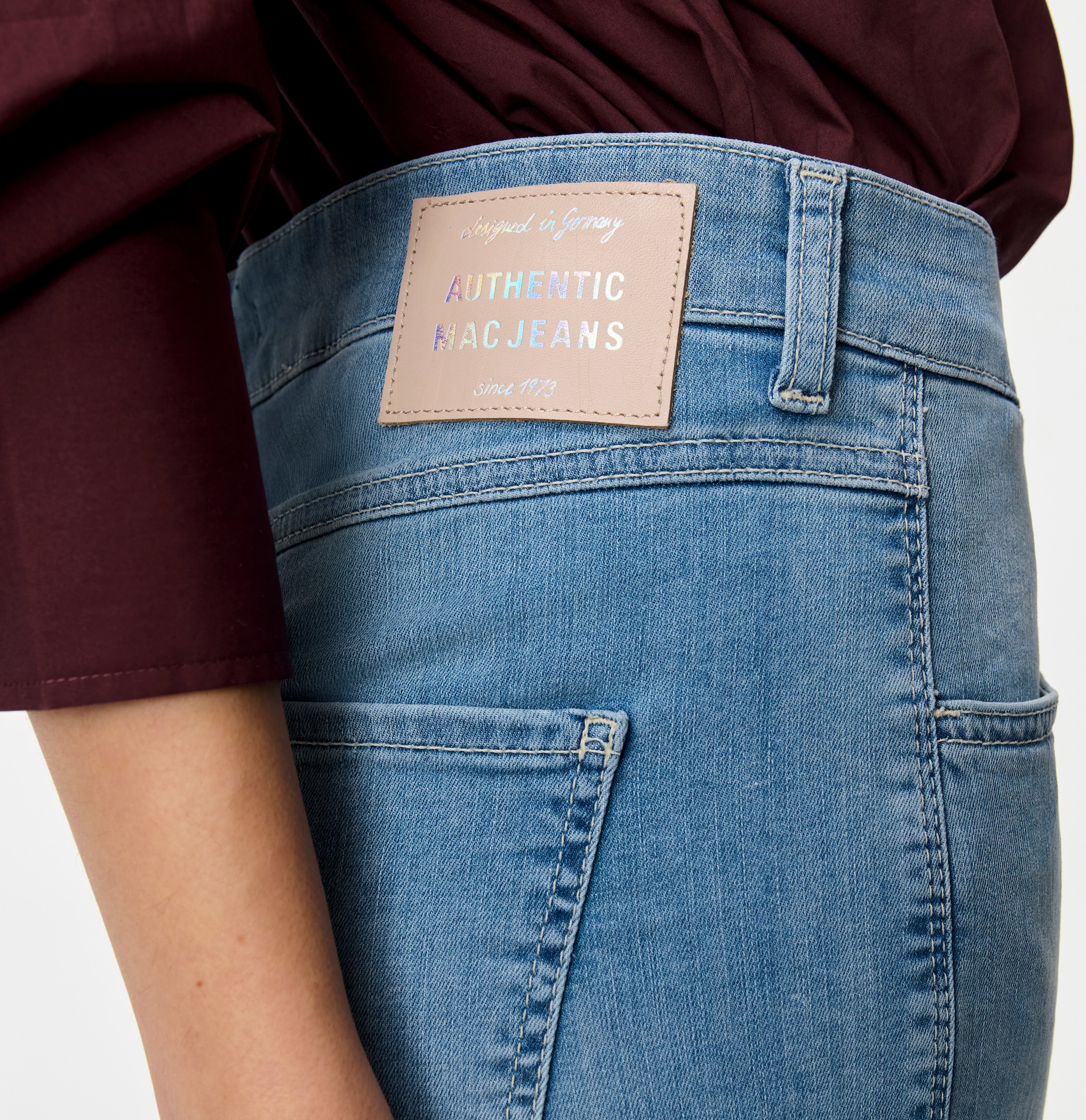 MAC Caprijeans »CAPRI summer clean« mit Stretch