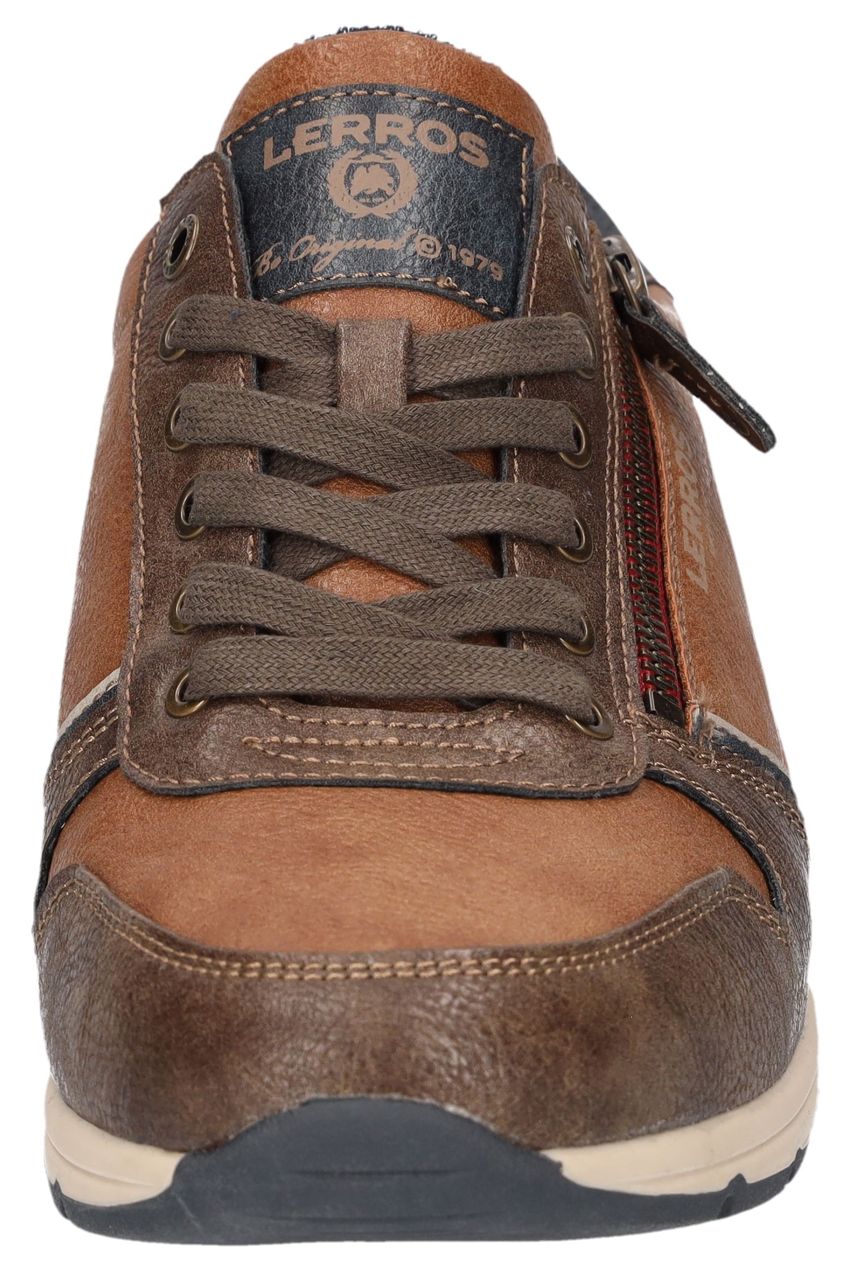 LERROS Sneaker  Schnürschuh, Freizeitschuh, Halbschuh mit Reißverschluss