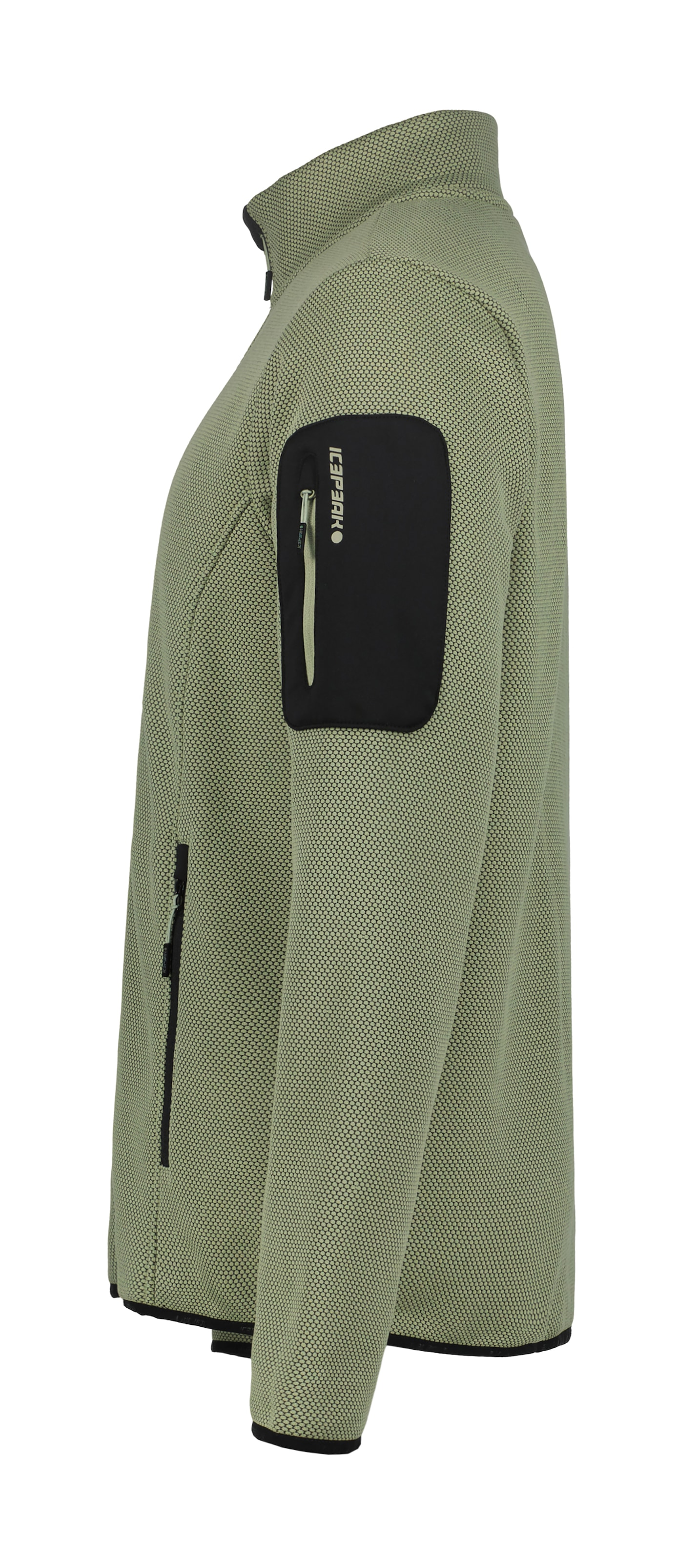 Icepeak Fleecejacke »BREDSTEDT« sportlicher Stil, mit Stehkragen, mit Reißverschlusstaschen