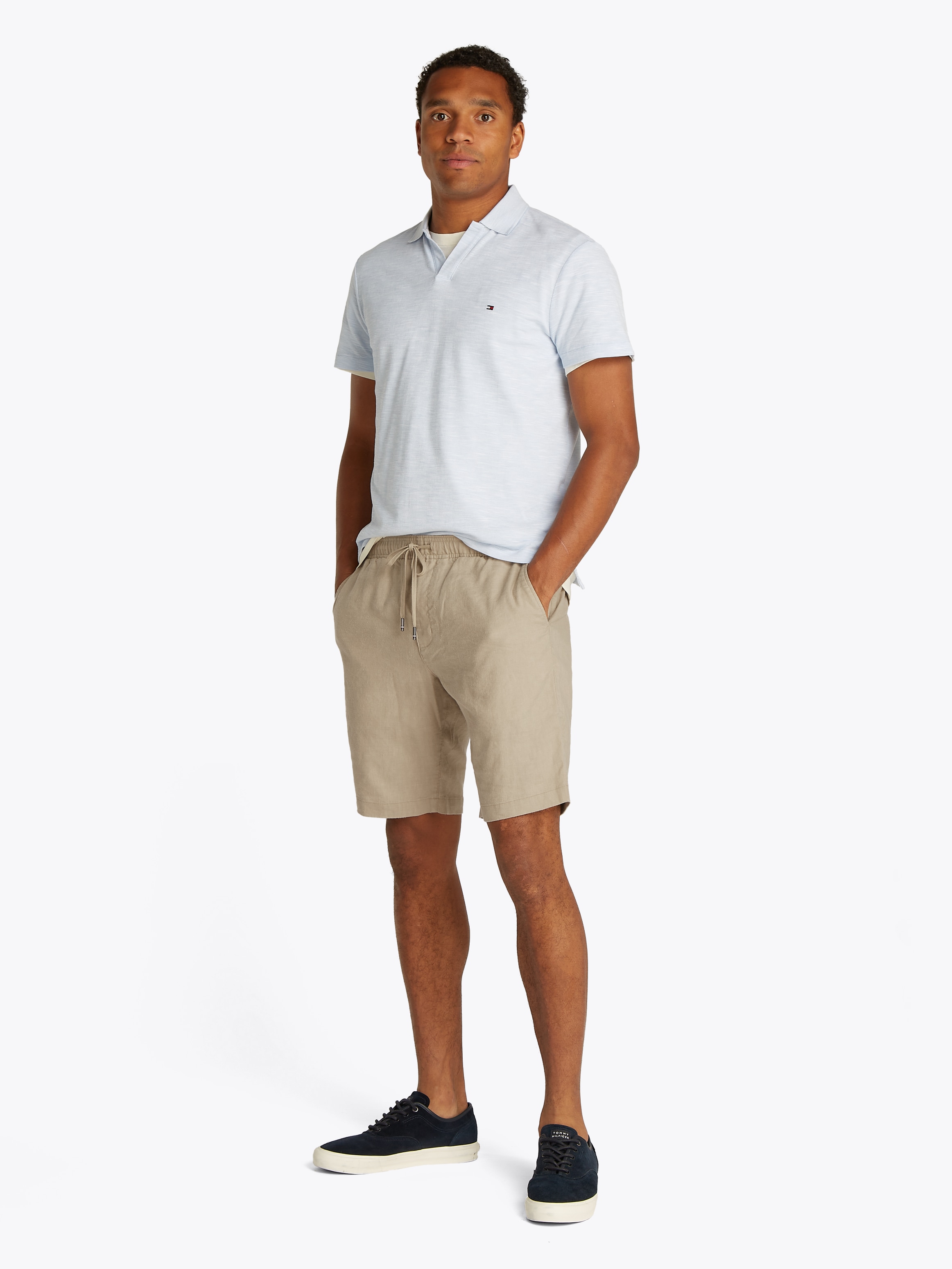 Tommy Hilfiger Shorts »HARLEM PO LINEN SHORT«