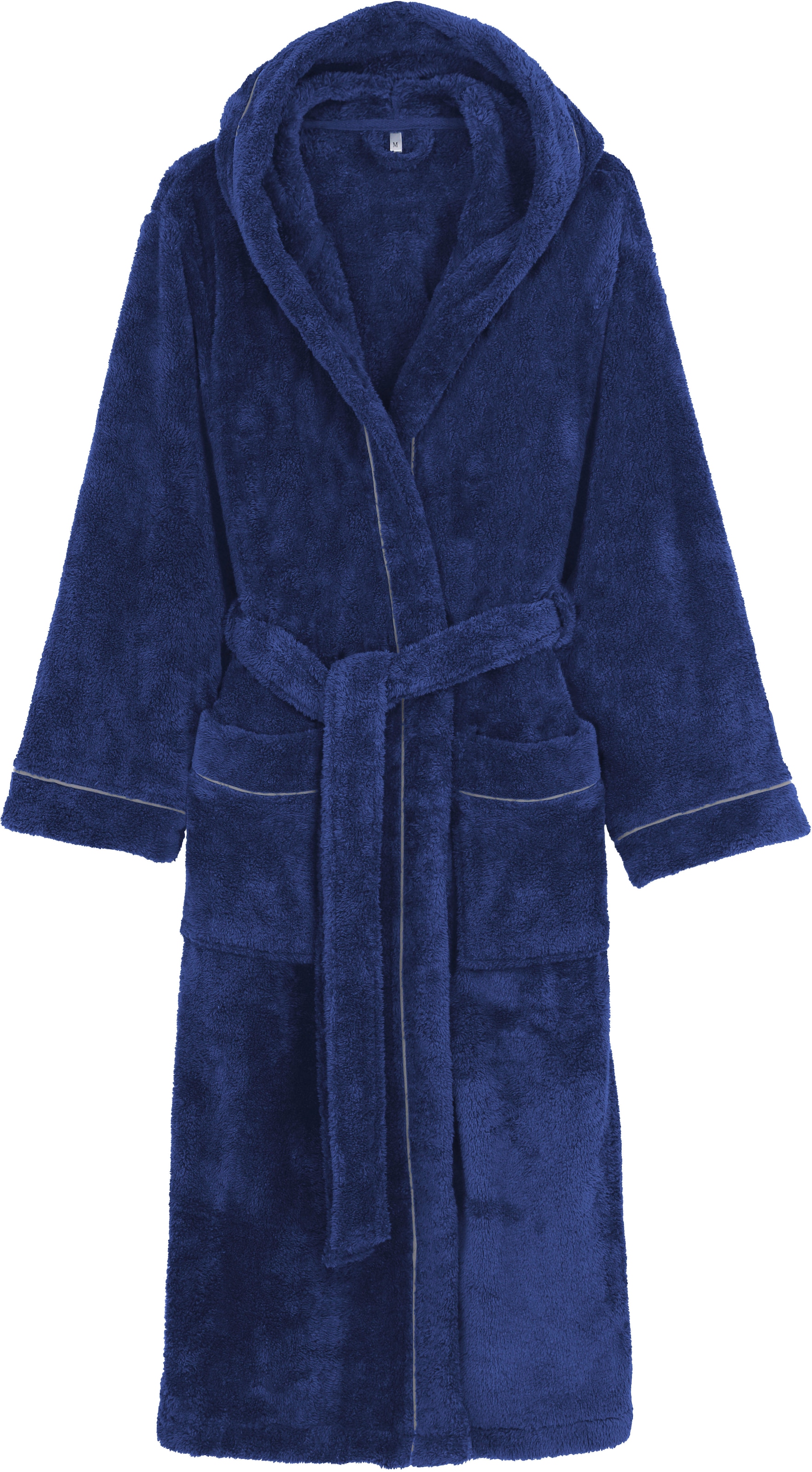 OTTO home Unisex-Bademantel »Lillou, ideal für Sauna & Spa, Hotelbademantel, Morgenmantel« 1 Stk. kuschelig weicher Fleece, plüsch, für Damen und Herren, XS-3XL