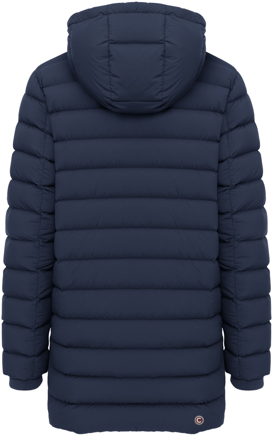 Colmar Daunenjacke mit Kapuze mit abnehmbarer Kapuze, Seitenschlitze mit Reißverschluss