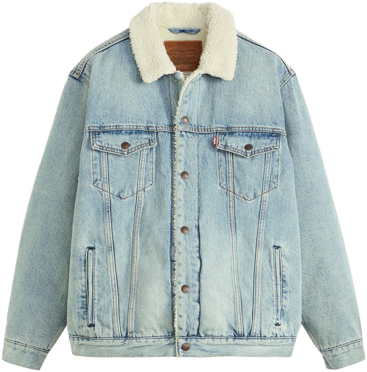 Levi's® Jeansjacke, Warm gefüttert