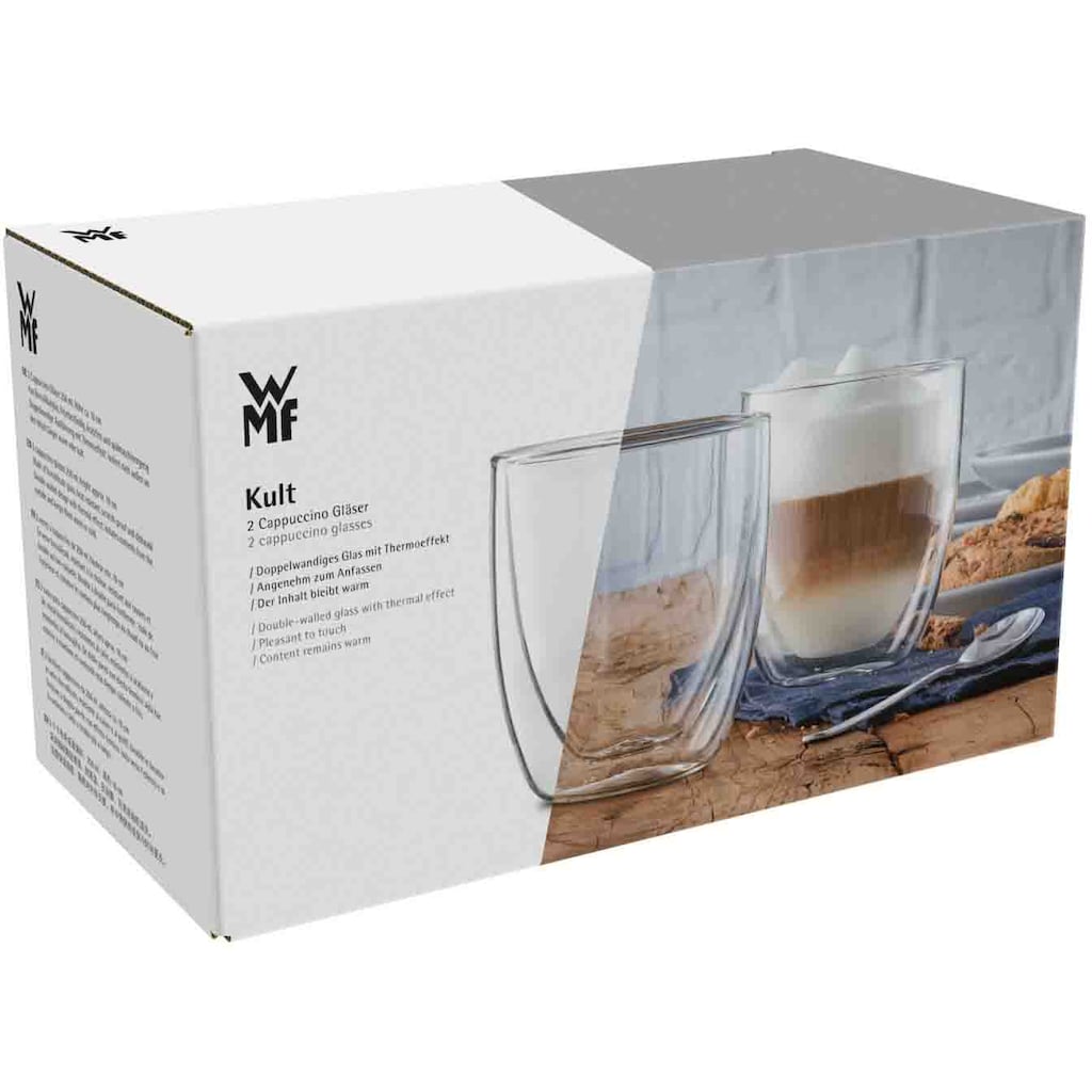 WMF Gläser-Set »Kult Coffee«, (Set, 2 tlg.)