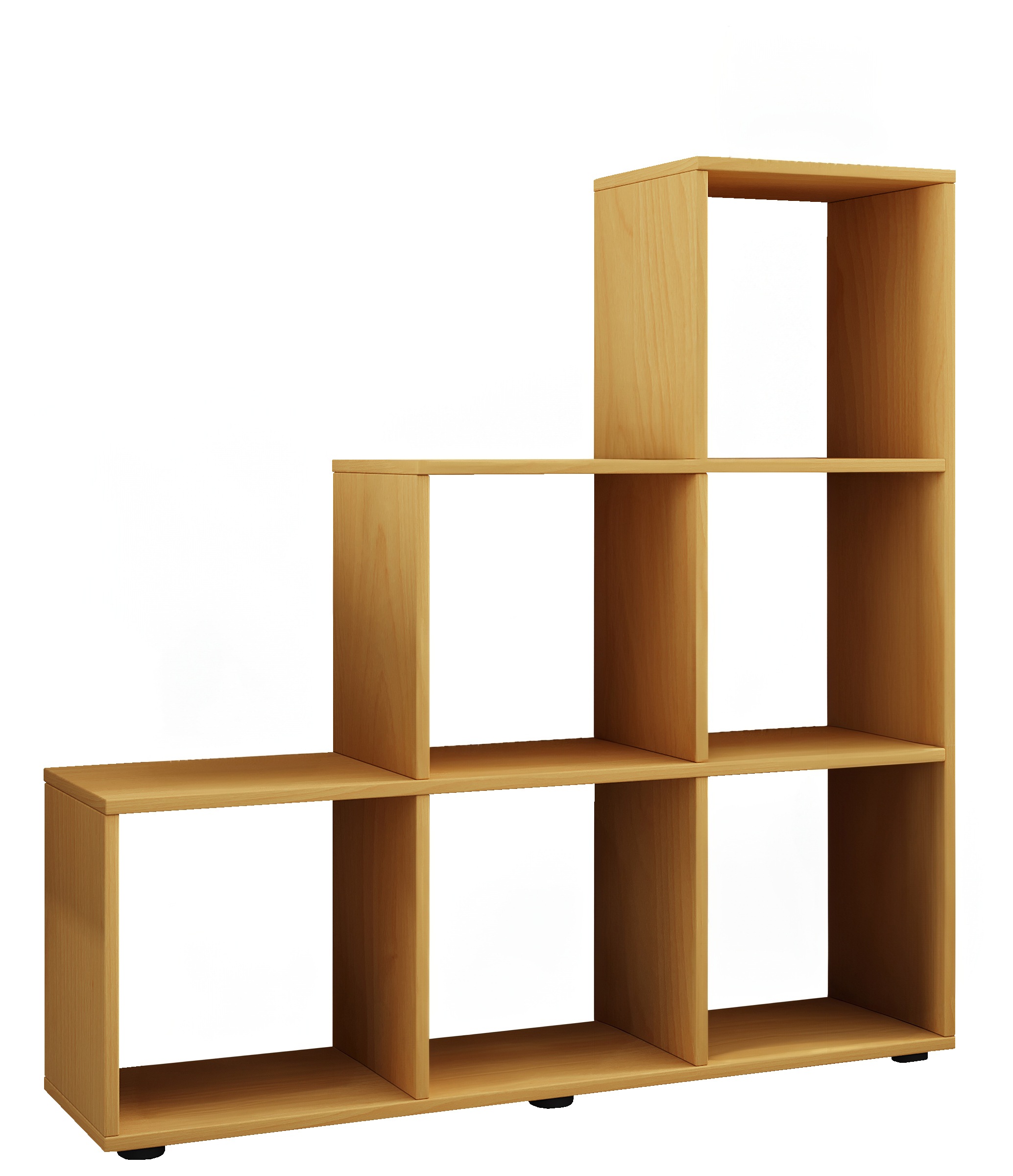 VCM Standregal »Holz Stand Treppenregal Regal 6 Fächer Nitas«