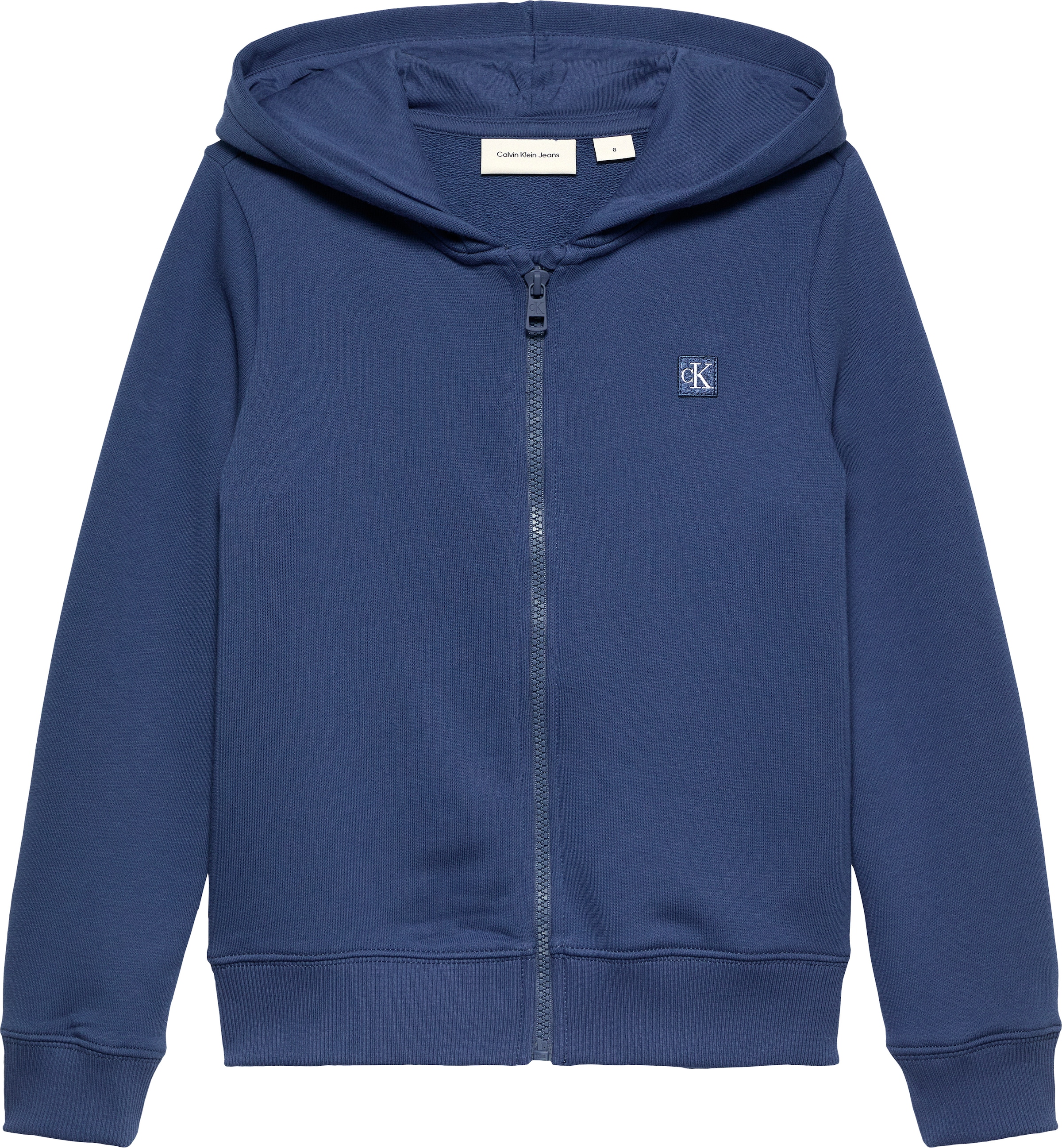 Calvin Klein Jeans Kapuzensweatjacke »MINI BADGE ZIP-THROUGH«, mit Logo-Badge