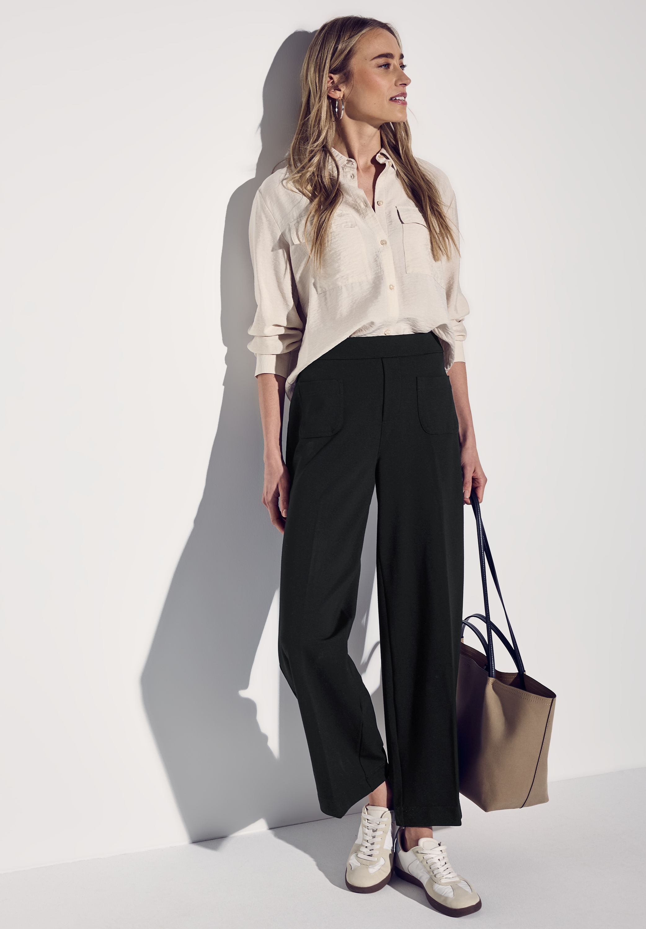 STREET ONE Stoffhose, mit Aufgesetzten Taschen