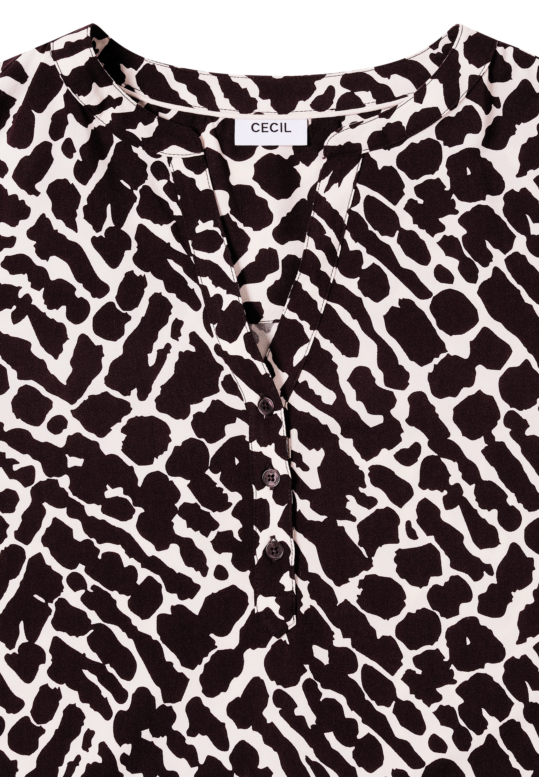Cecil Shirtbluse fließende Qualität, figurumspielend