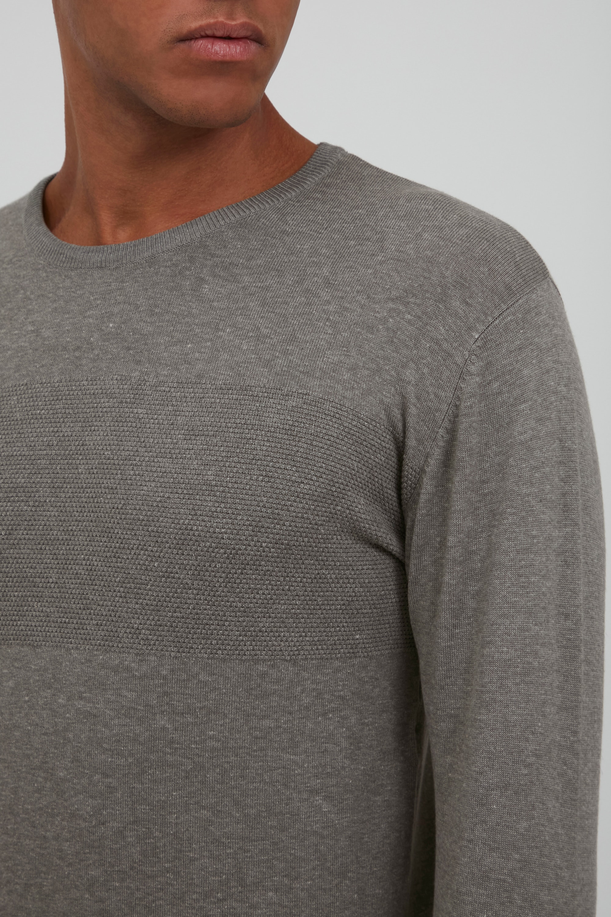 Indicode Strickfleece-Pullover »Strickpullover IDErnesto«