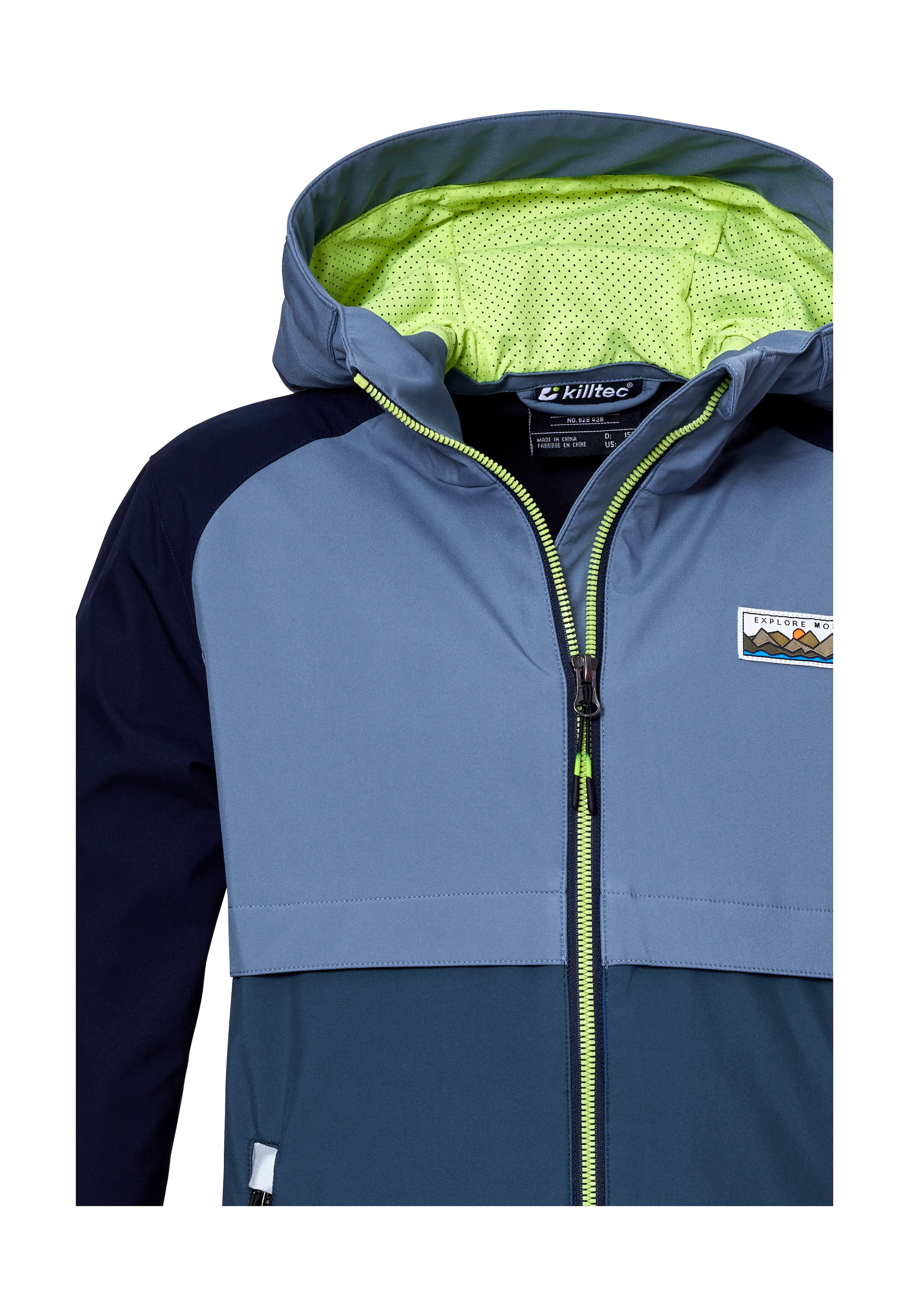 Killtec Softshelljacke »KOS 137 BYS SFTSHLL JCKT«, Killtec Kids Softshelljacke: wind- und wasserabweisend, PFAS-frei