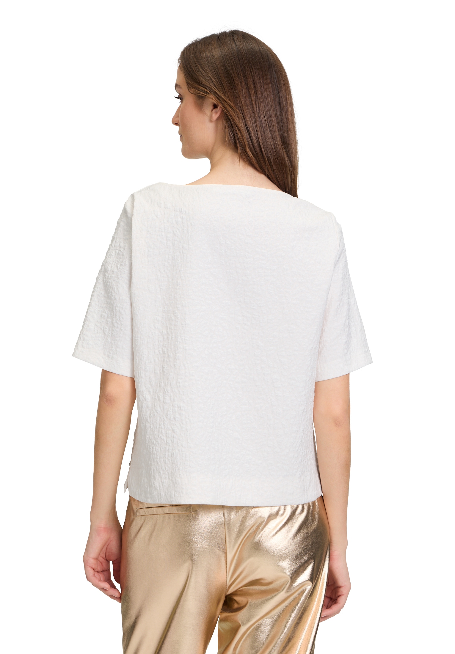 Betty&Co Klassische Bluse »Blusenshirt mit Struktur«