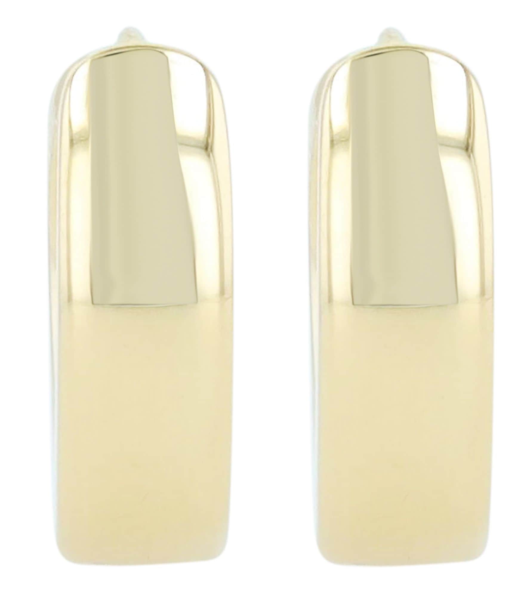 Adelia´s Paar Creolen »Damen Ohrringe ¿ Klappcreole aus 925 Silber«