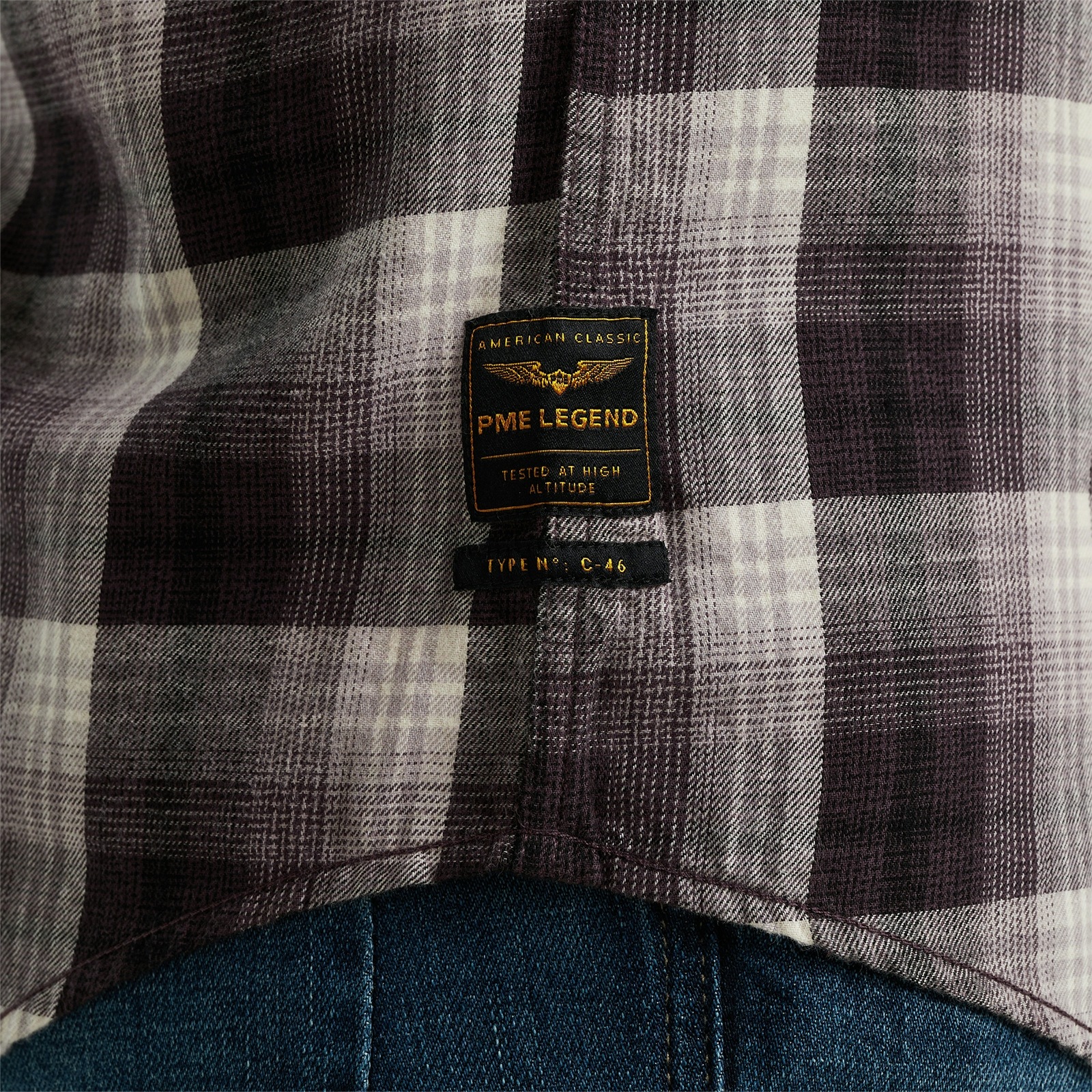 PME LEGEND Karohemd »Long Sleeve Shirt Twill Yarndyed Check«, mit Karomuster