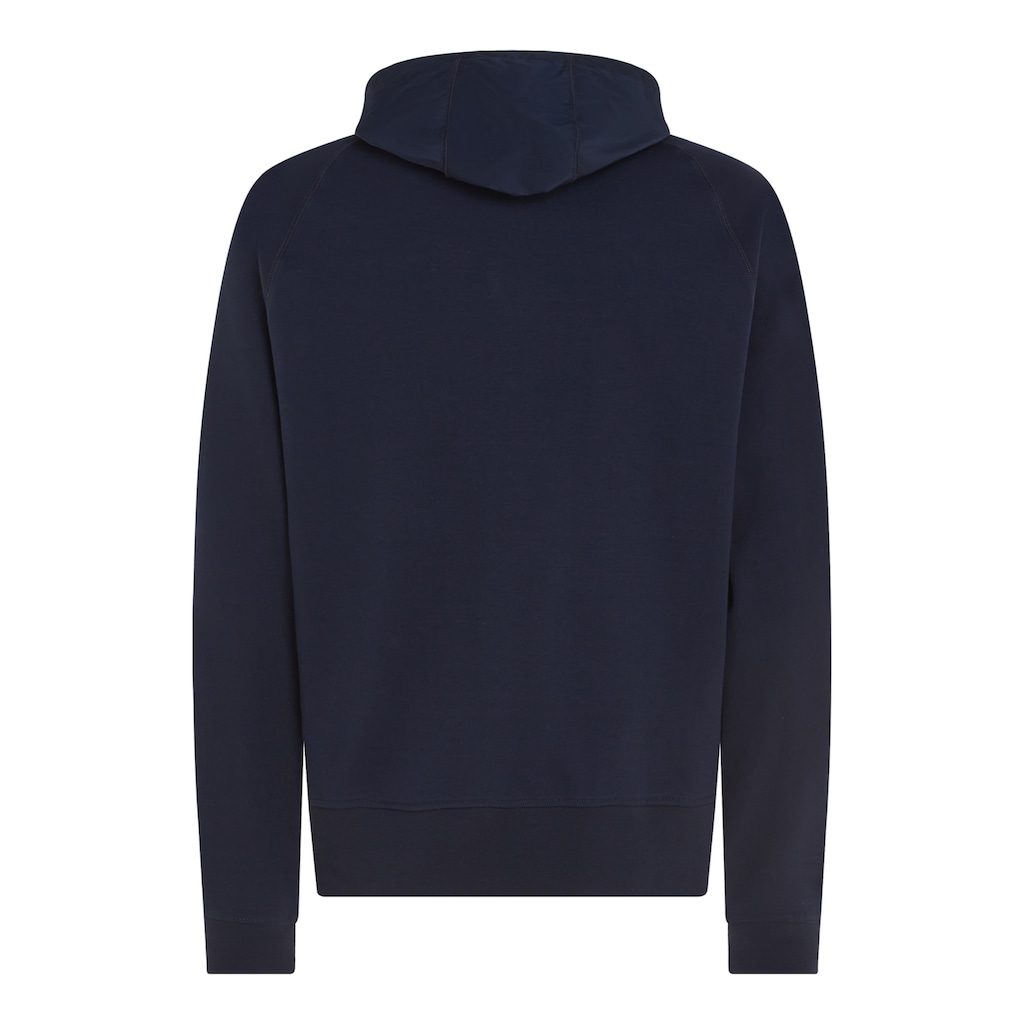 Tommy Hilfiger Kapuzensweatjacke »MIX MEDIA HOODED ZIP THROUGH«