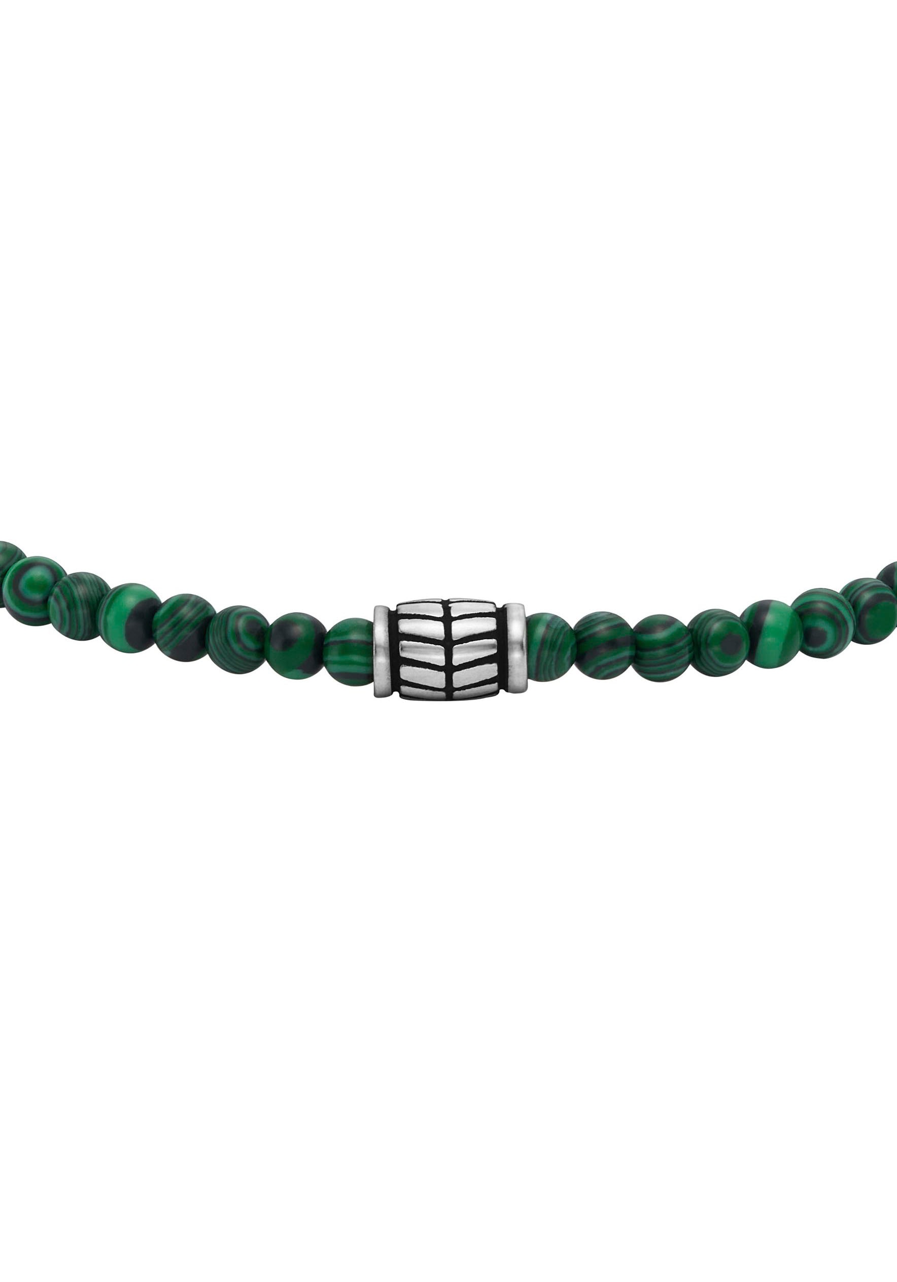 Fossil Armband »JEWELRY, JF04416793, JF04413040, JF04414040, JF04415040«, mit Hämatit, Tigerauge, Sodalith oder Malachit