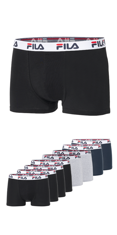 Fila Boxershorts, (8er Pack), mit ergonomischem Schnitt