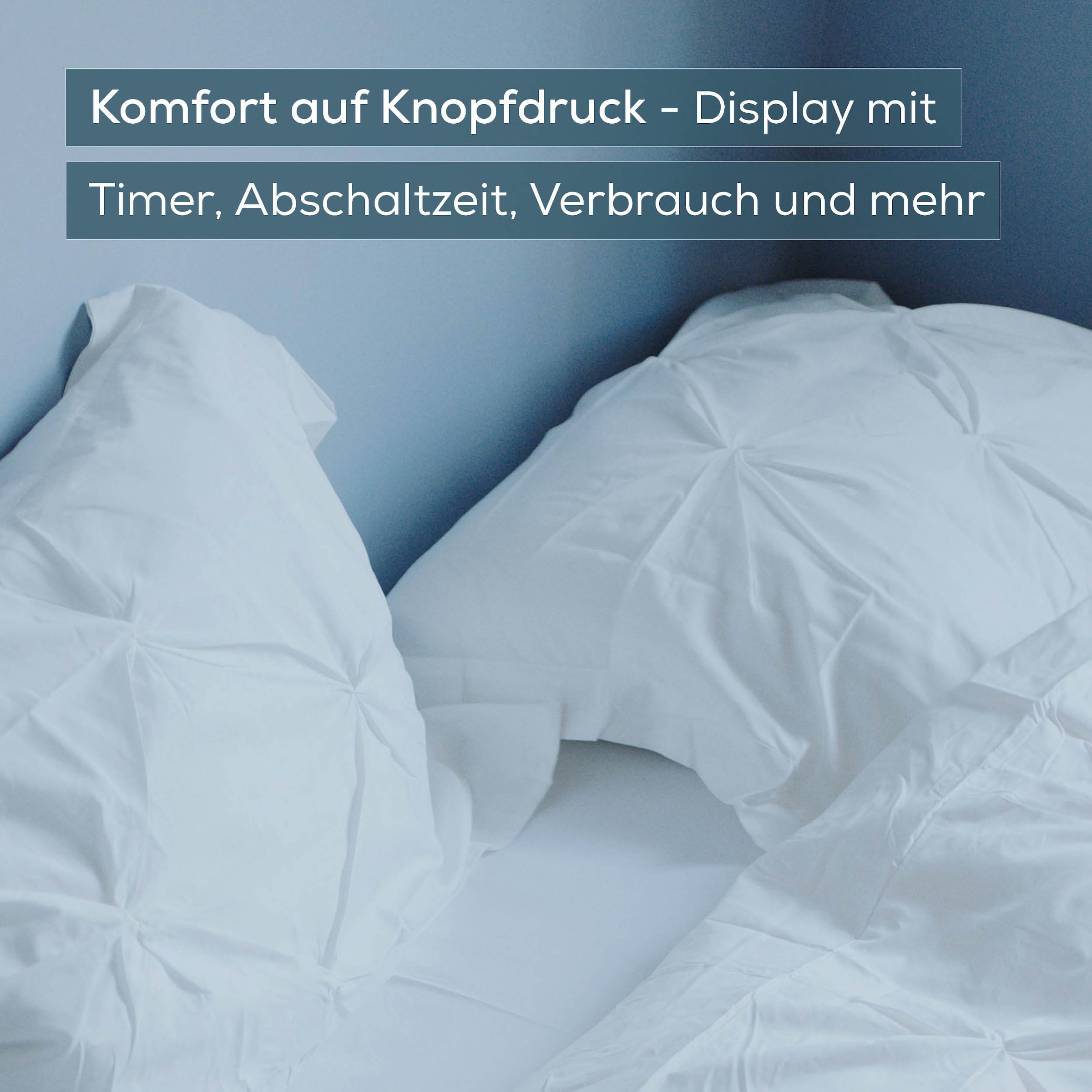 BEURER Wärmeunterbett »UB 101 Cosy, 9 Temperaturstufen, 198 x 92 cm, waschbar« Wärmebettunterlage mit 9 Temperaturstufen und Rückschaltautomatik