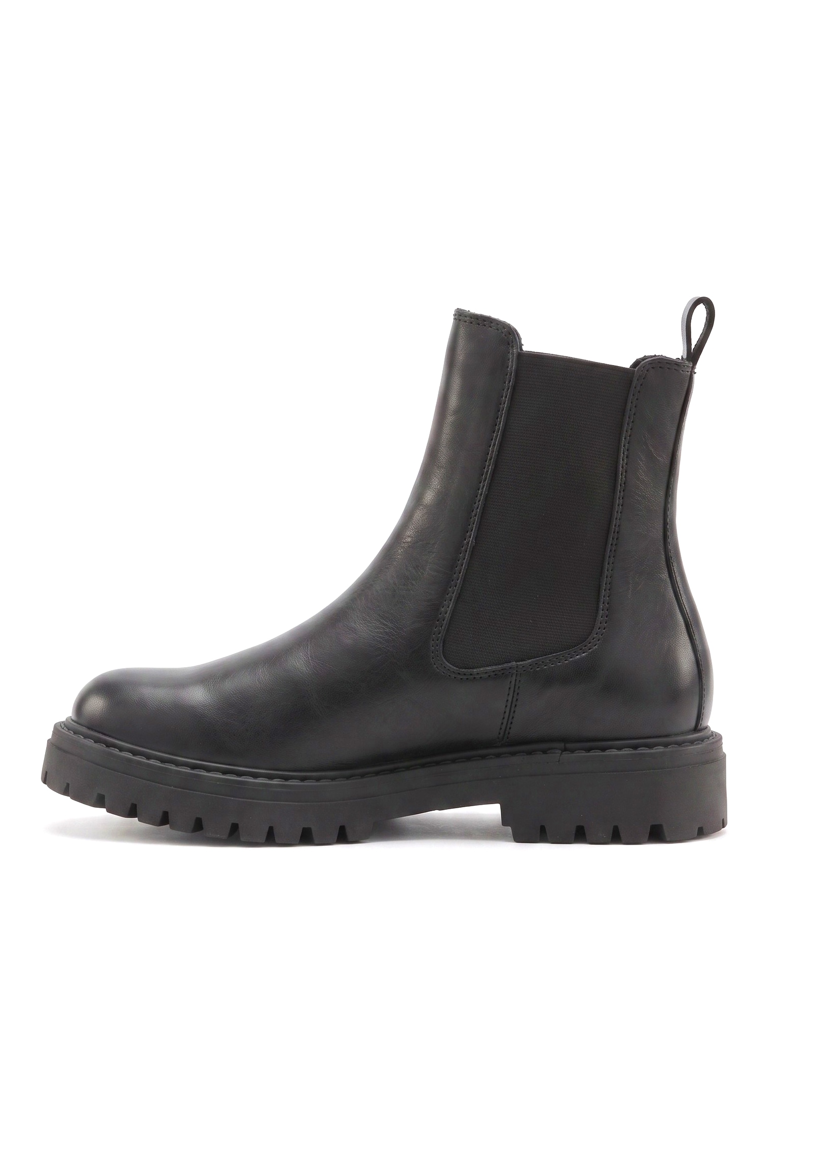 Elbsand Stiefelette »Chelseaboots, Schlupfstiefel, Lederstiefelette, Sommerstiefelette«  NEU Bikerboots aus Leder mit Stretch-Einsätzen & leichter Profilsohle