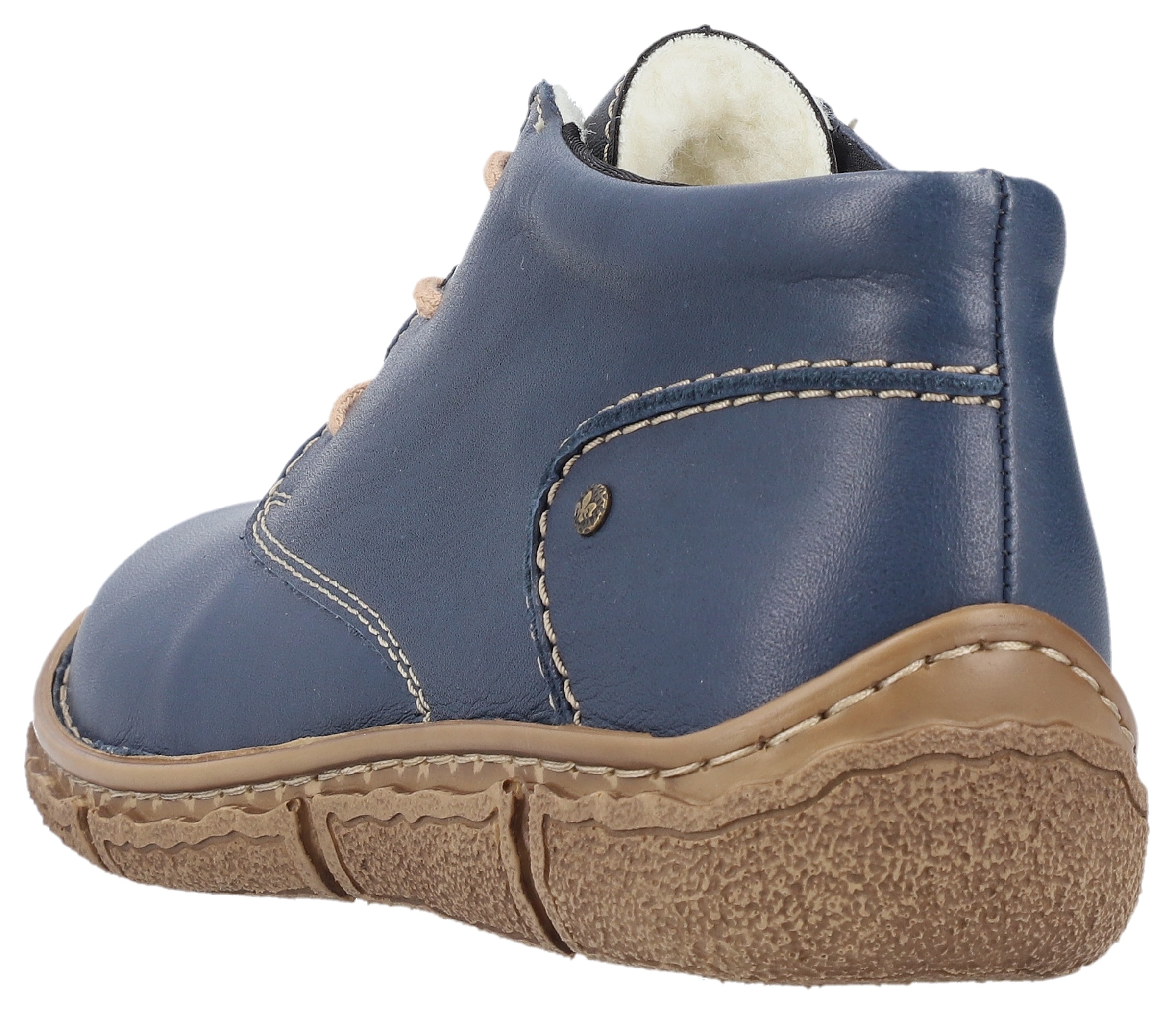 Rieker Winterboots, Schnürboots, Kurz-Stiefelette mit Schaftrandpolsterung