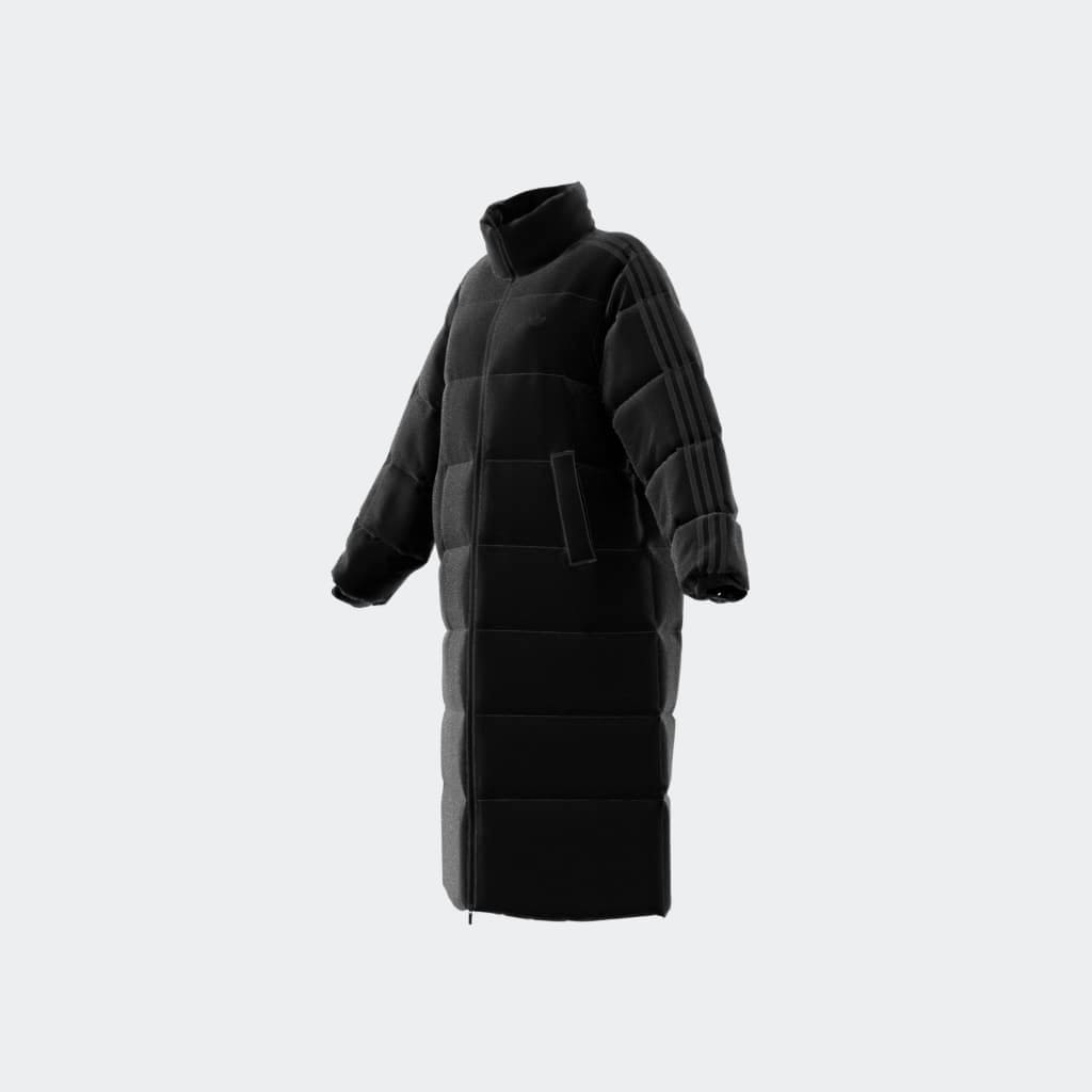 adidas Originals Winterjacke »LONG PUFFER« Langer Mantel aus Kunstdaunen