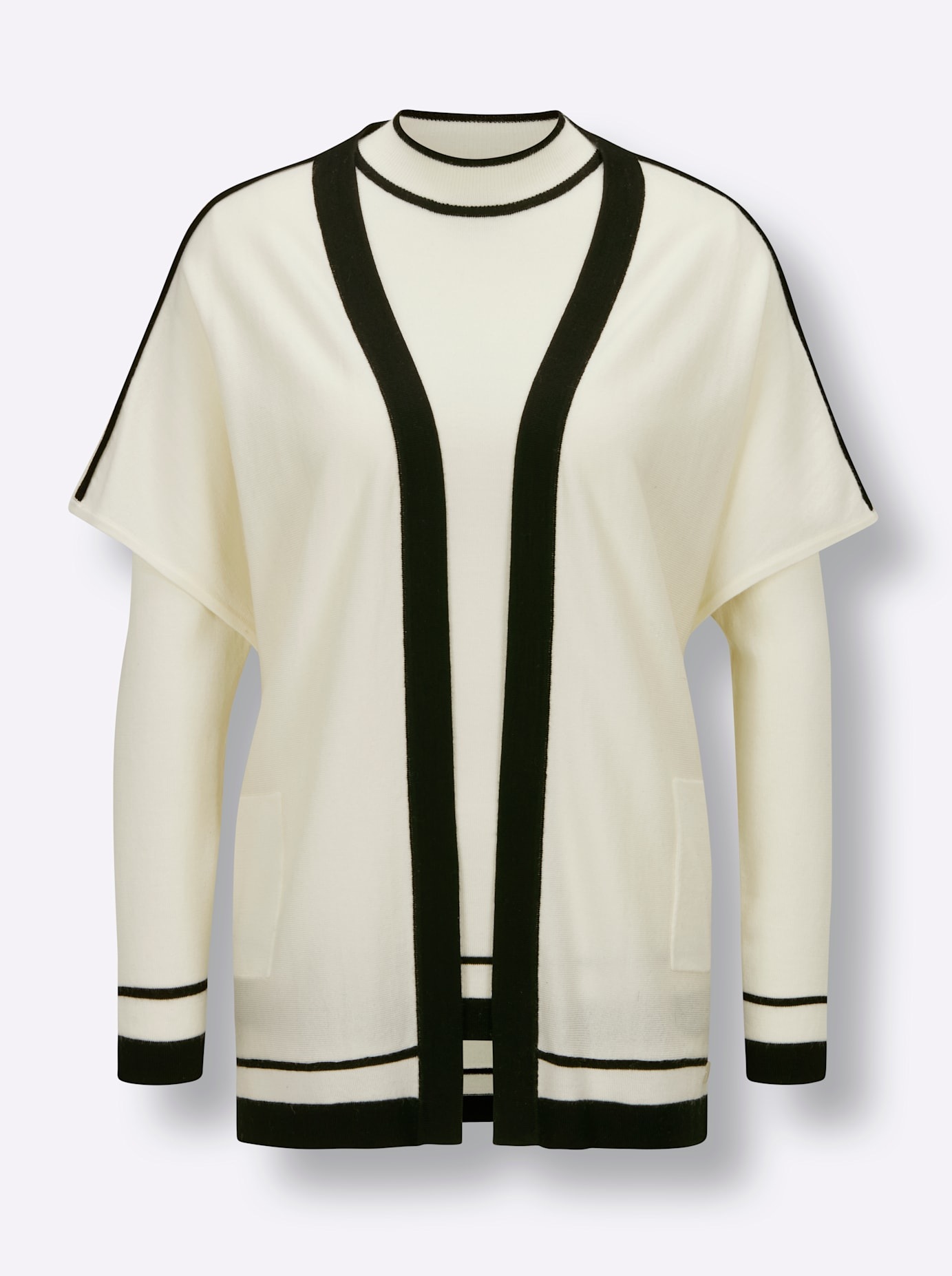 CREATION L PREMIUM Strickpullover »Merino-Strick-Twinset«