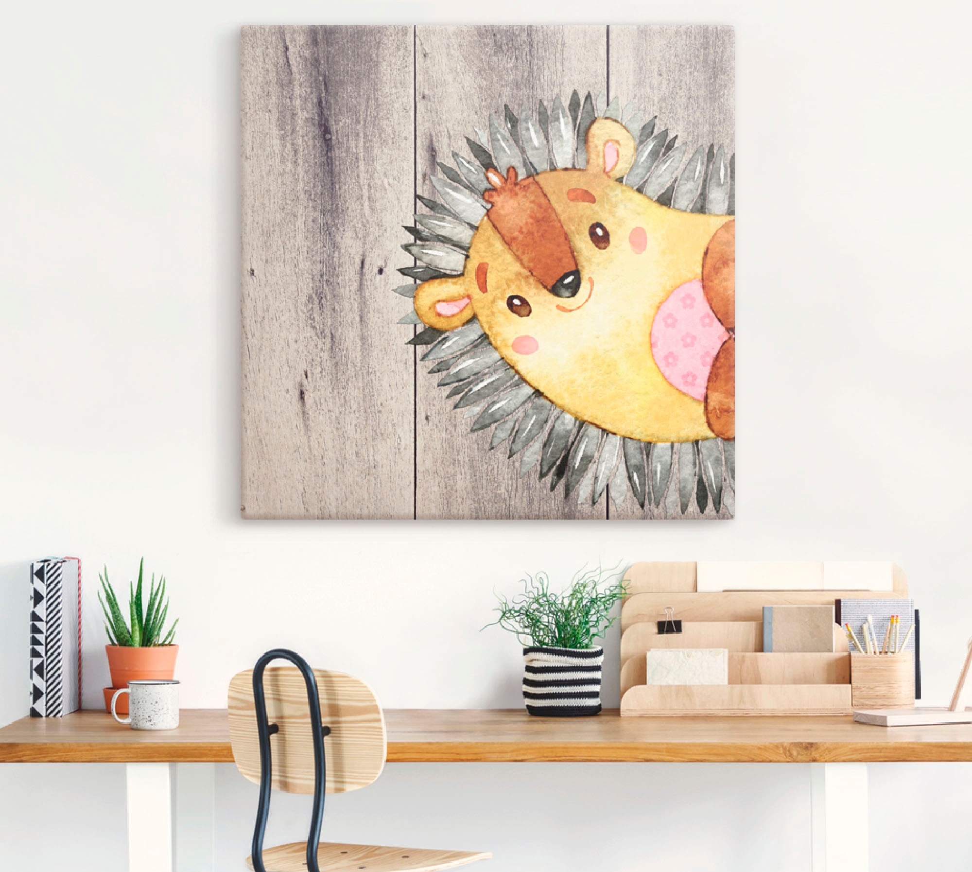 Artland Wandbild »Waldland Freunde - Igel«, Tiere, (1 St.), als Alubild,  Leinwandbild, Wandaufkleber oder Poster in versch. Größen im OTTO Online  Shop