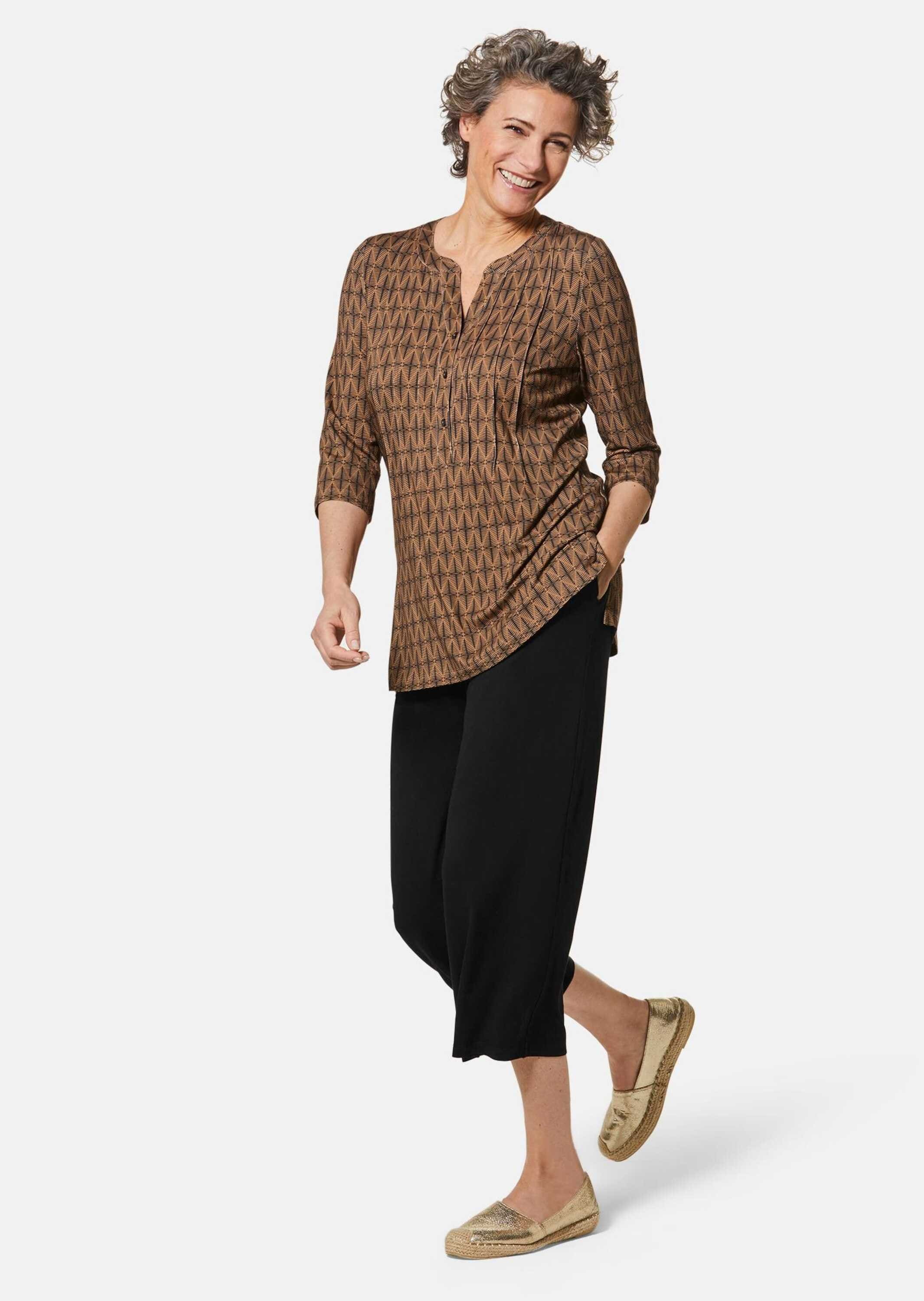 GOLDNER 7/8-Hose »Kurzgröße Jerseyhose Louisa, elastisch«