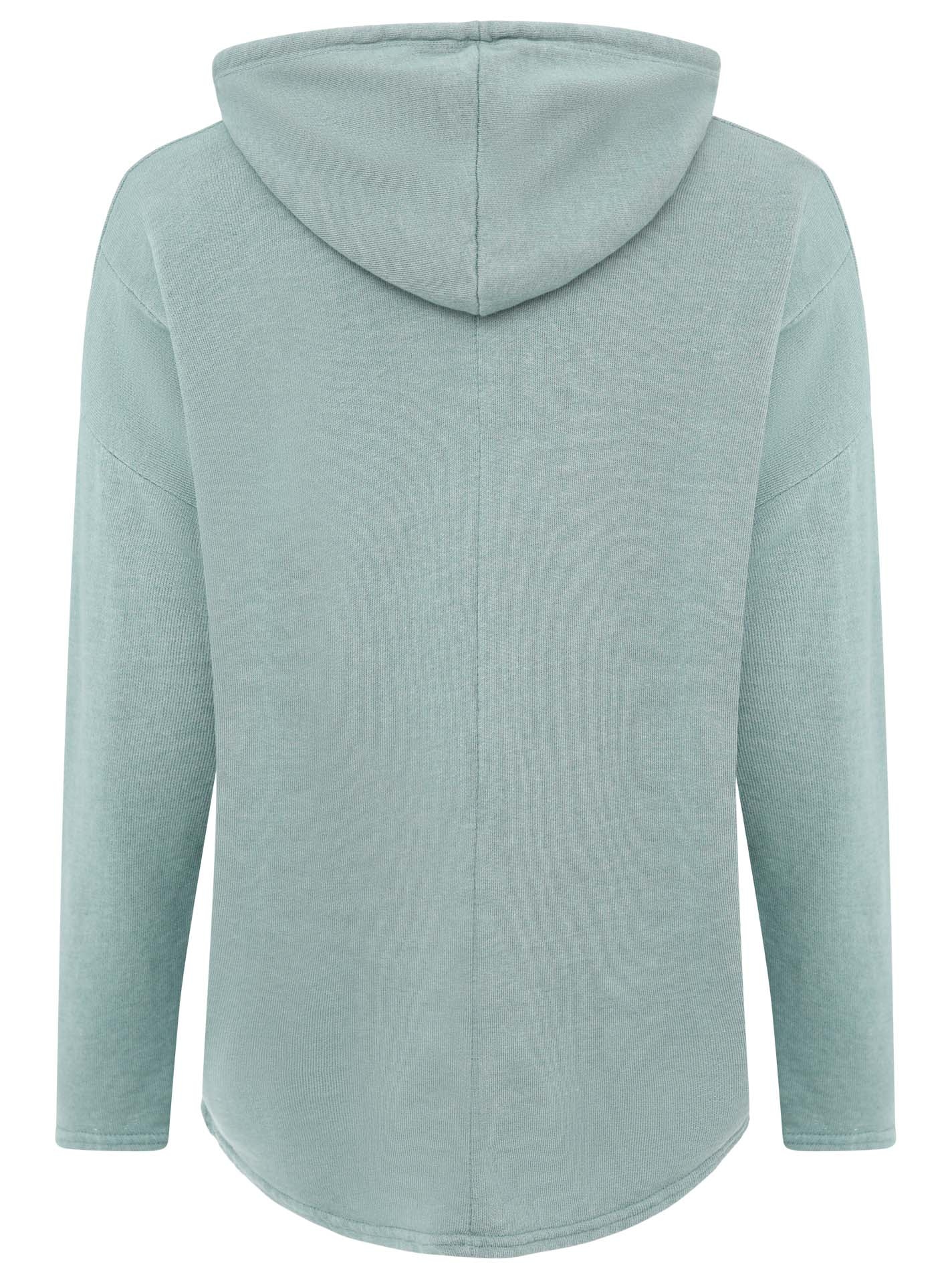 Zwillingsherz Hoodie »"Moin"«, Kapuze, Kordelzug, Langarm, maritimer Schriftzug