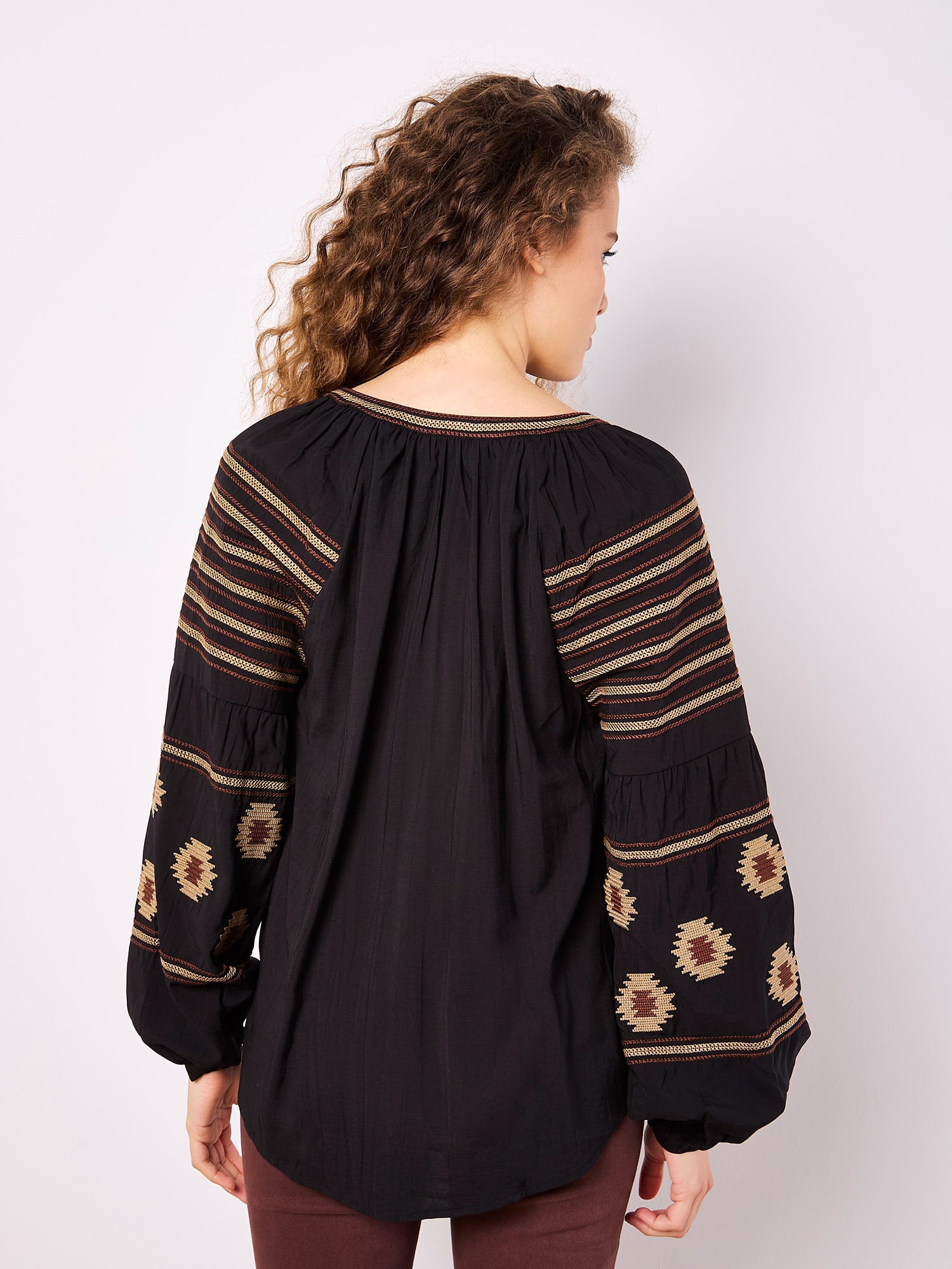 Apricot Klassische Bluse »Bluse« mit Zierband