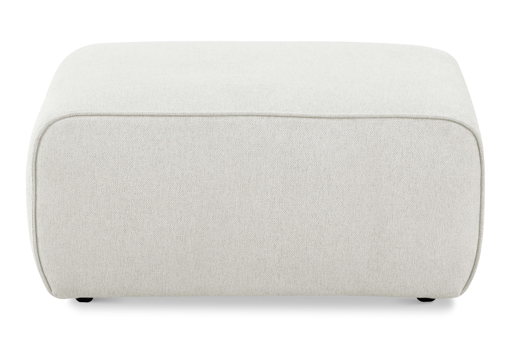 andas Polsterhocker »Noord 92/66 cm«, mit Kedernaht, schöne Serienergänzung