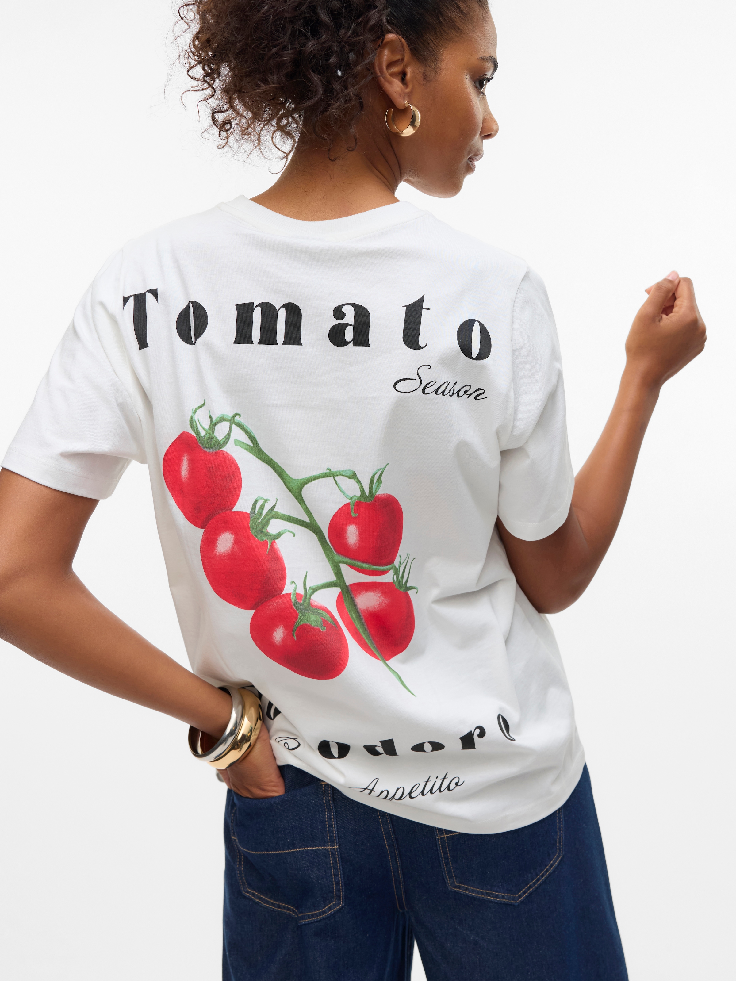 Vero Moda T-Shirt »VMAYA CATY SS TOP BOX JRS GA«
