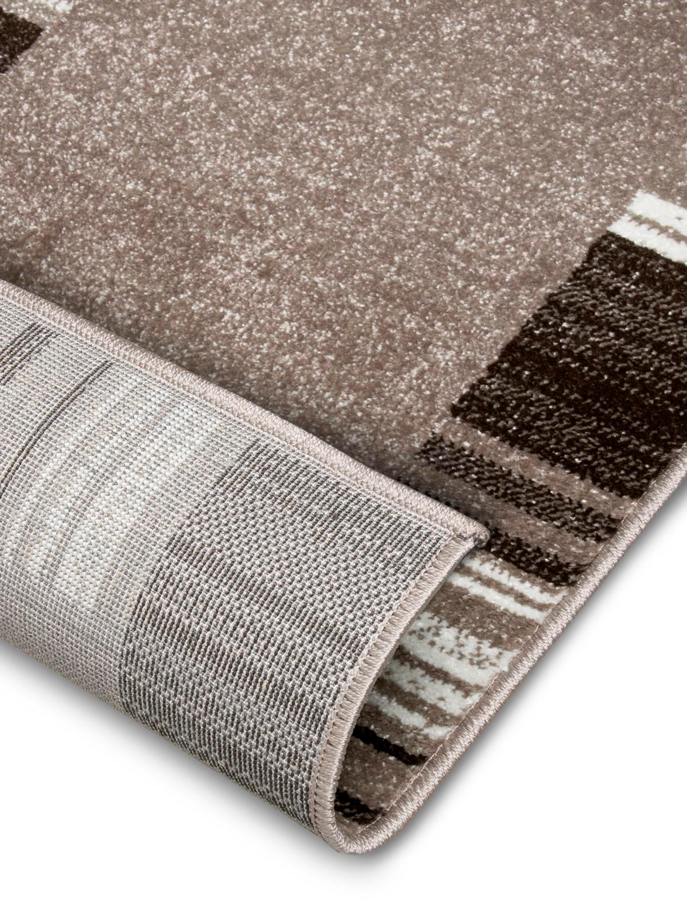 HANSE Home Läufer »Border«, rechteckig, 8 mm Höhe, Bordüren Design, Weich, Robust, Pflegeleicht, ringsum Gekettelt
