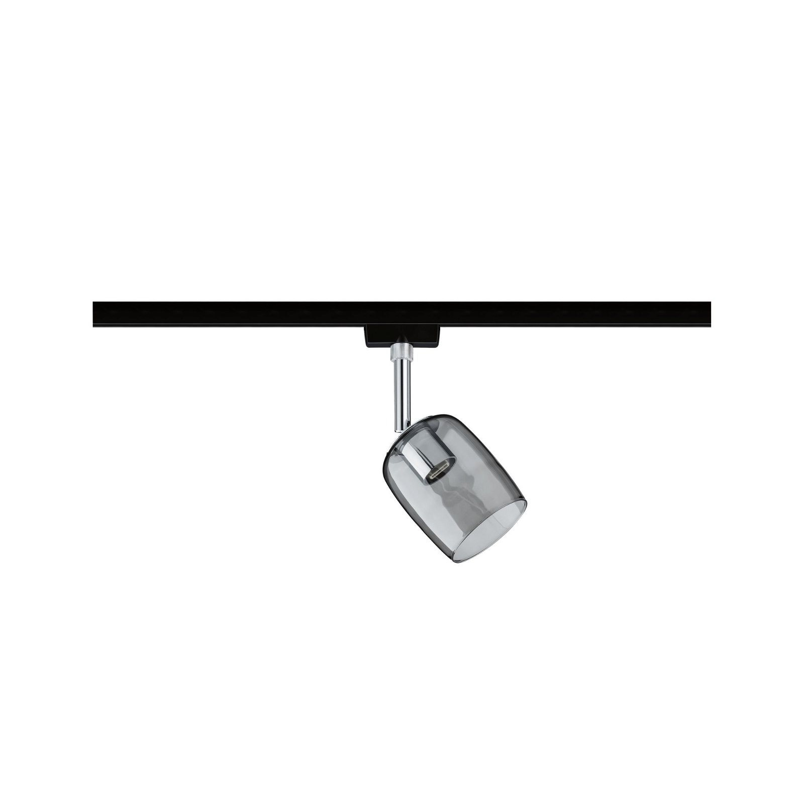 Paulmann Schienensystem-Leuchten "URail Schienenspot Blossom G9 max. 10W 230V Rauchglas" G9 1 Stk.