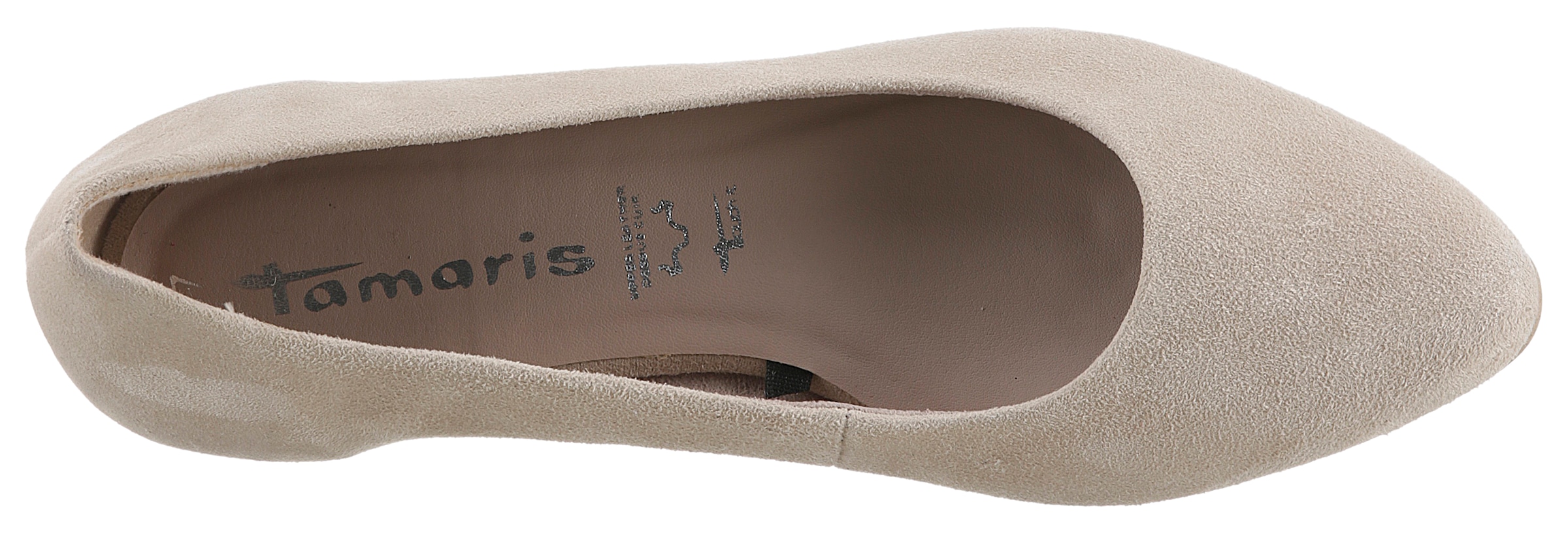 Tamaris Ballerina, Flats, Business Schuh mit TOUCH-IT Ausstattung, schmale Form