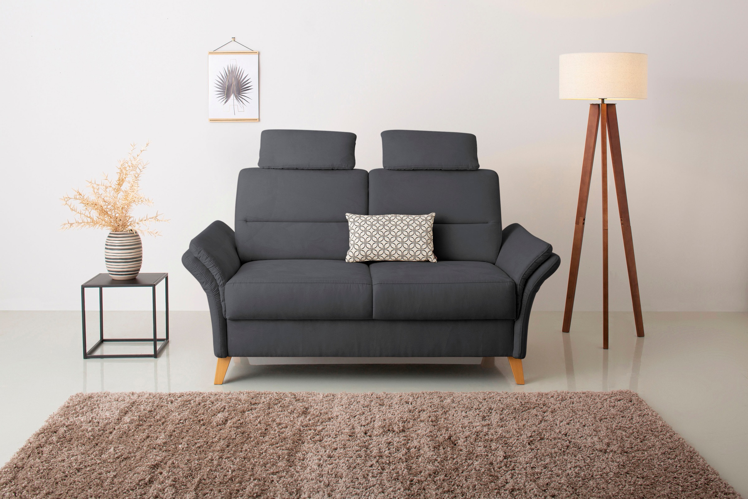 Home affaire 2-Sitzer »Westerland« Federkern-Polsterung. wahlweise mit Armlehnfunktion