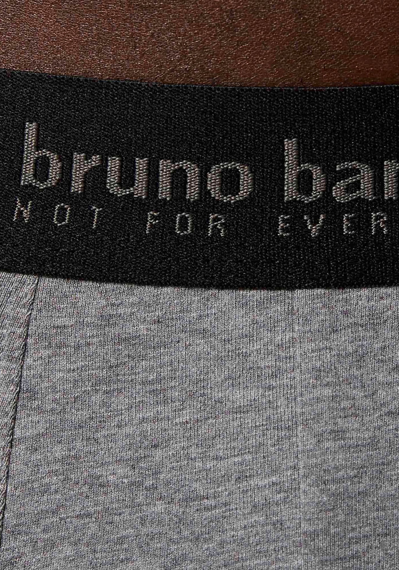 Bruno Banani Boxershorts »Short 3Pack Energy Cotton«, (3er Pack), mit Schriftzug am Bund
