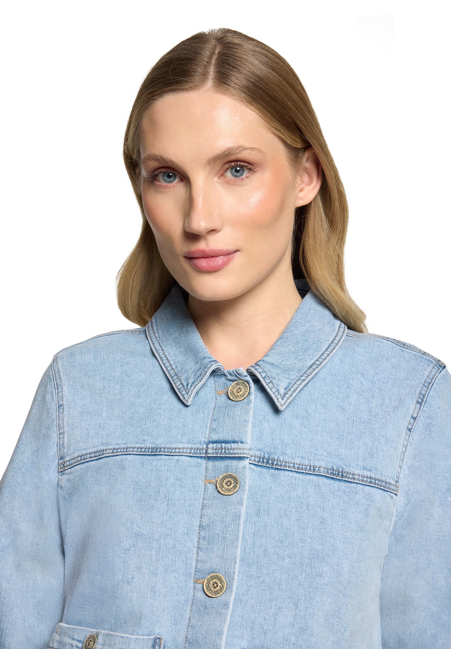 Cartoon Jeansblazer »Jeansjacke mit Stickerei«