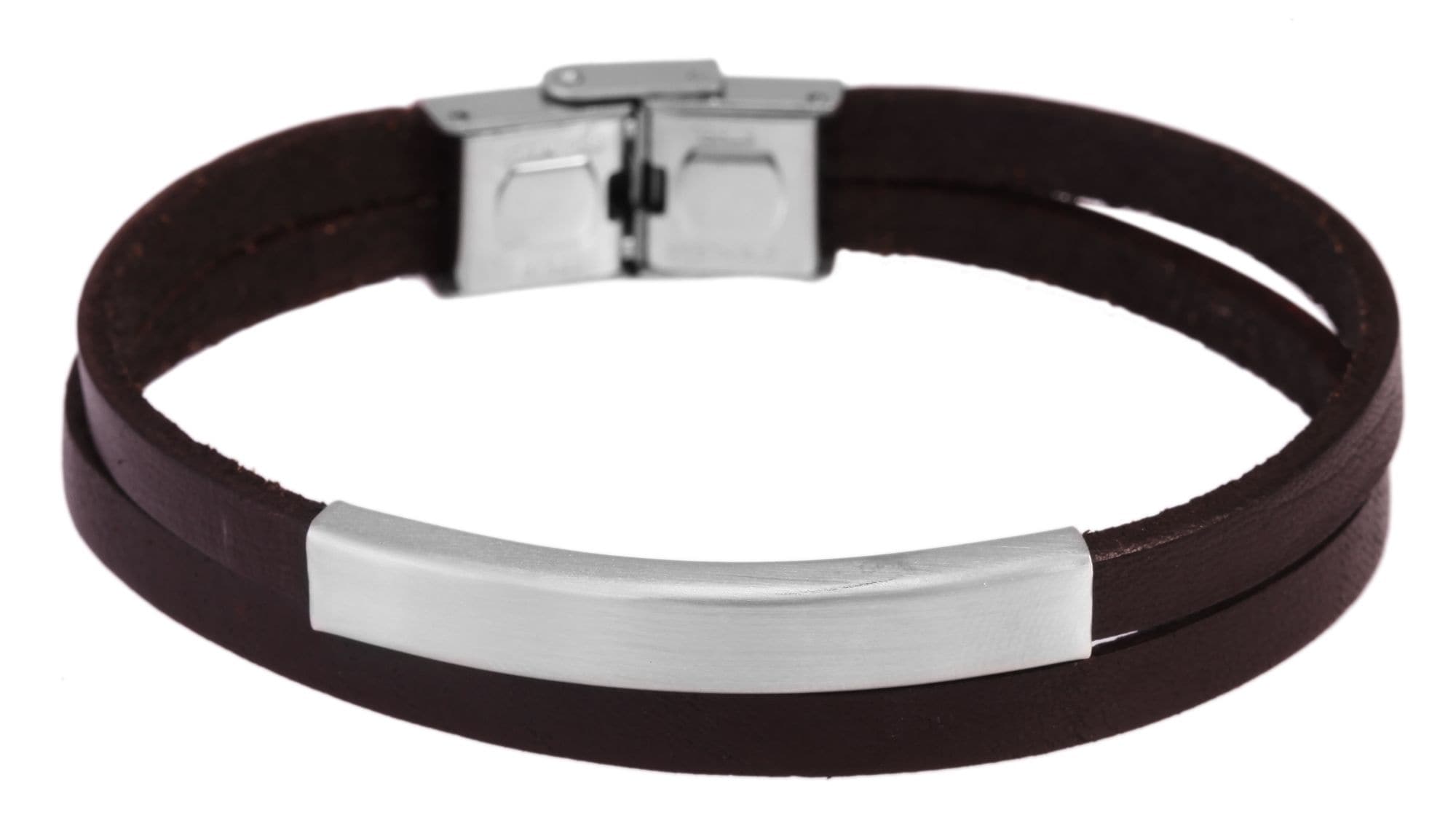 Adelia´s Armband »Unisex Armband aus Leder 21 cm«