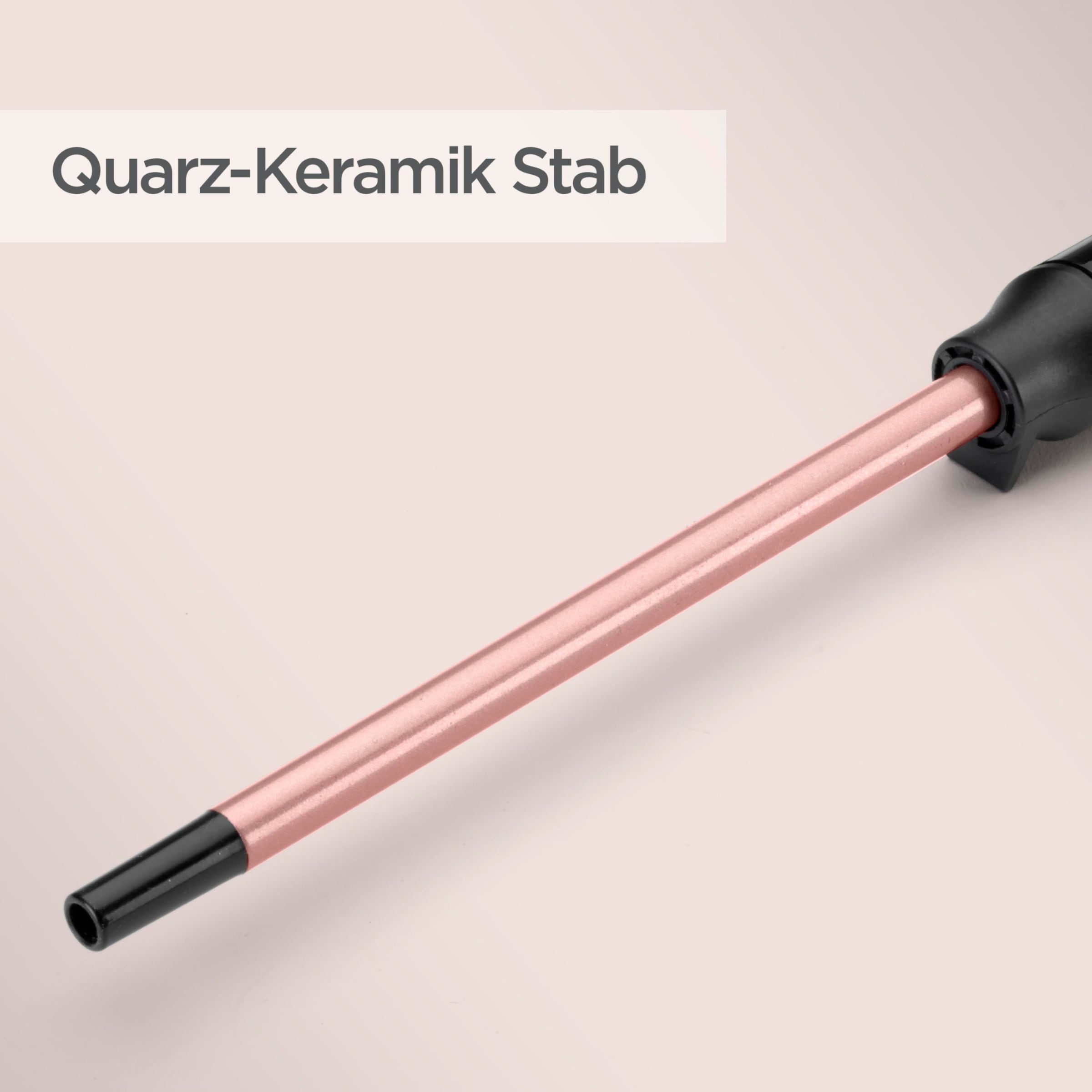 BaByliss Lockenstab »10mm Lockenstab  für extra enge Locken, C449E« Keramik-Beschichtung Quarz-Keramikbeschichtung, 6 Temperaturstufen, für alle Haartypen