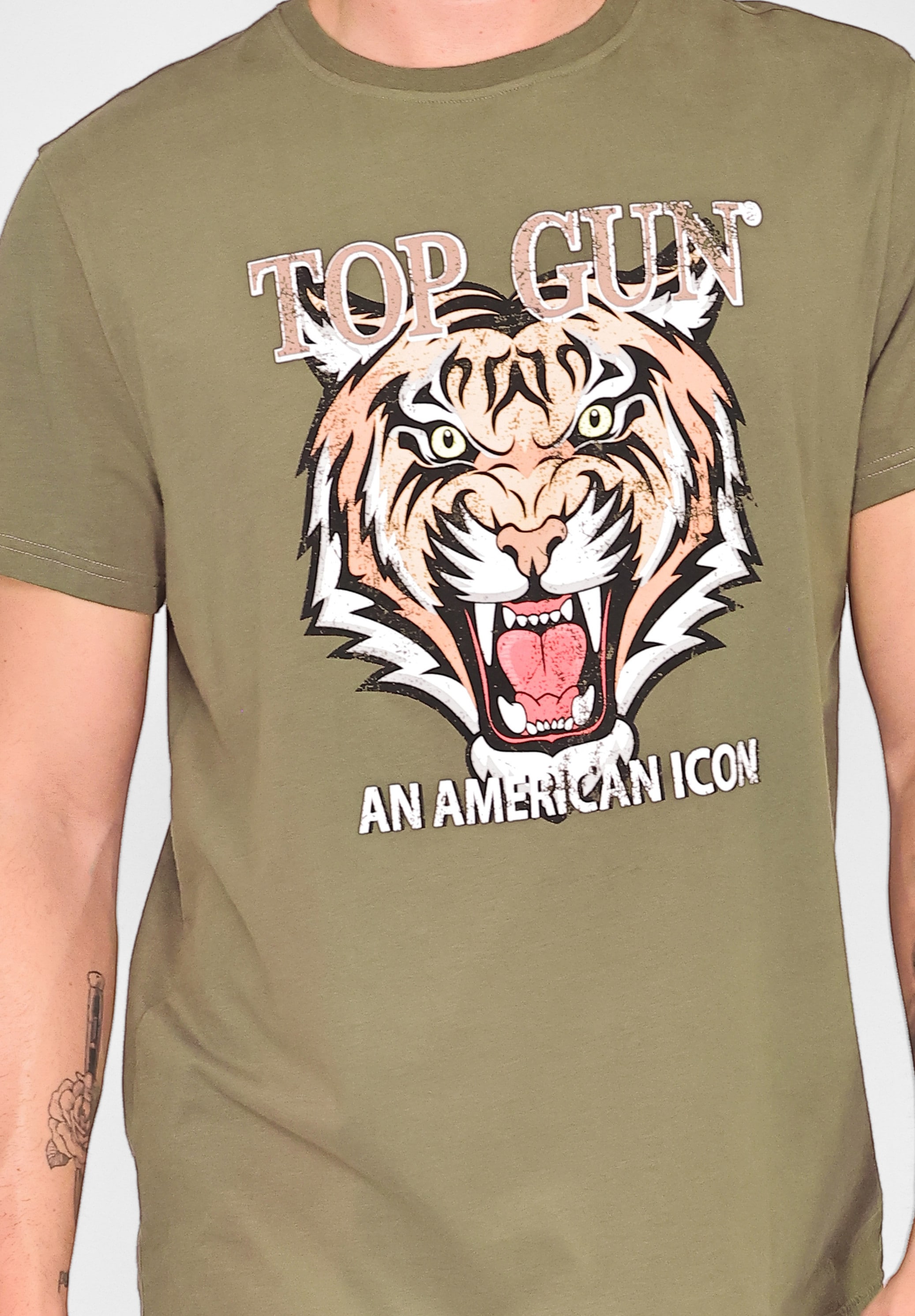 TOP GUN T-Shirt »T-Shirt TG20213017«