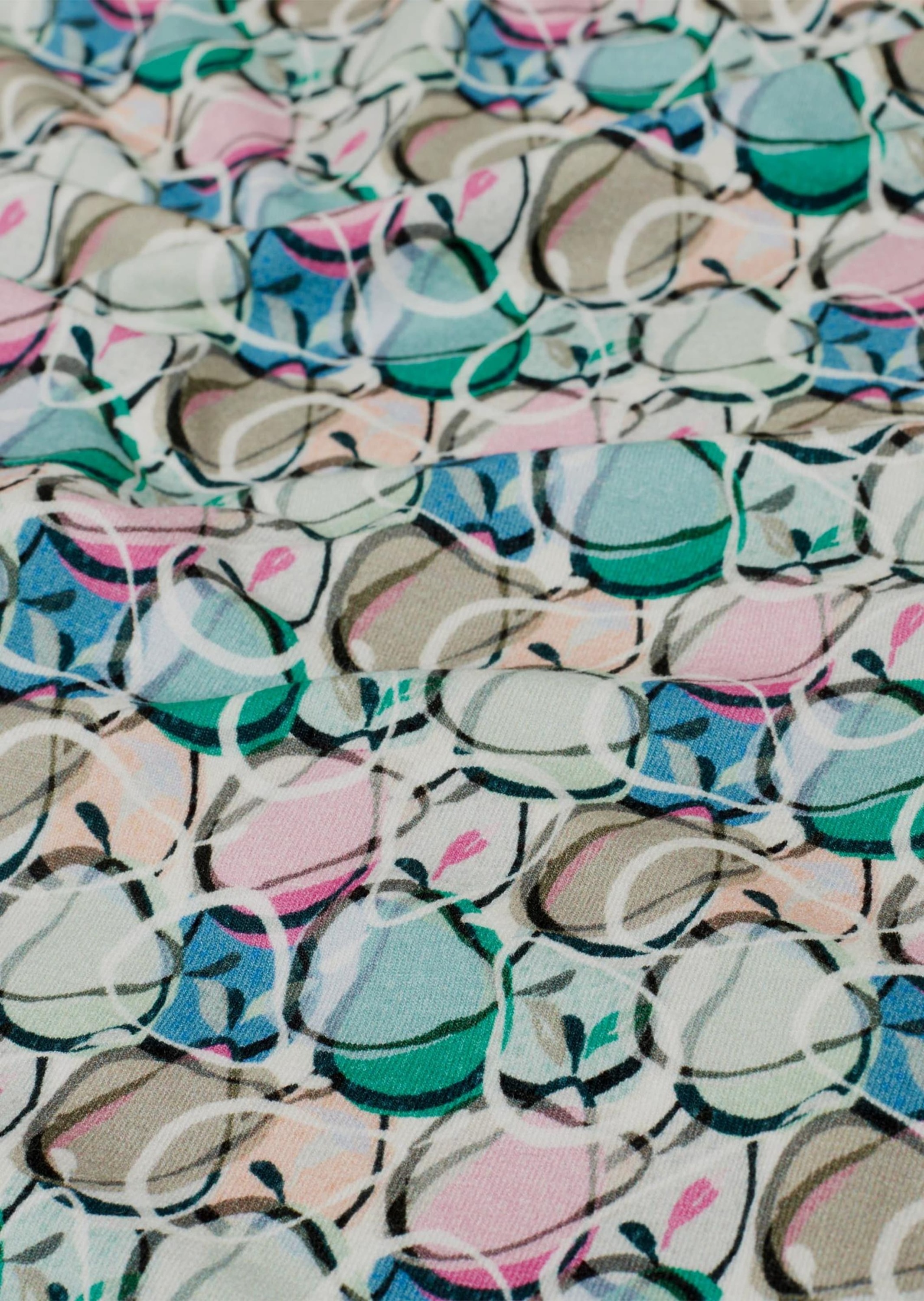 GOLDNER Print-Shirt »Kurzgröße Multicolor-Halbarmshirt mit Rundhals« Ohne