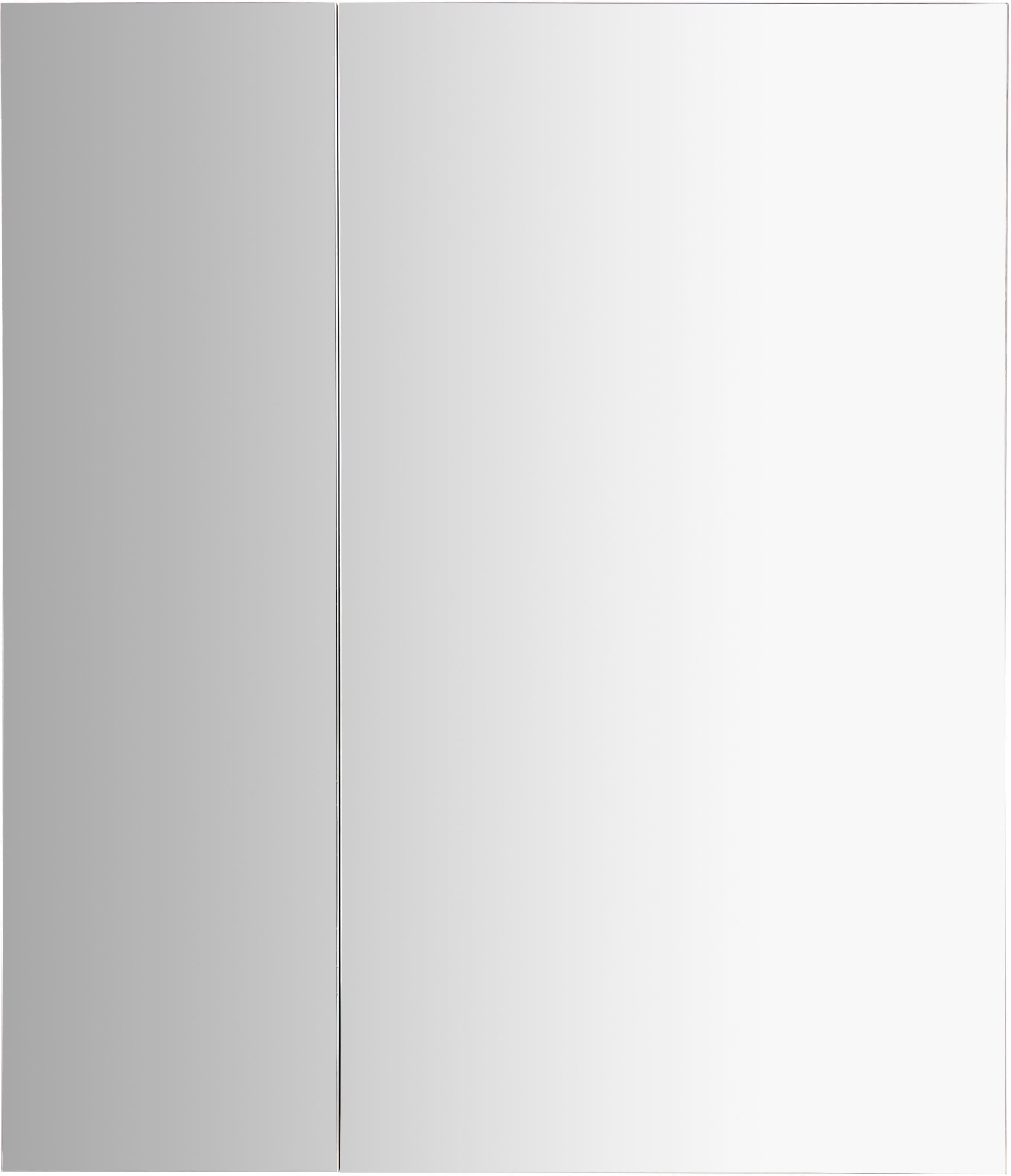 andas Spiegelschrank »Lund Badschrank WC Badspiegel Badezimmerspiegelschrank Spiegel mit Spiegel bei Breite Schrank ohne kaufen 60cm Bad Türen LED«, OTTO 2