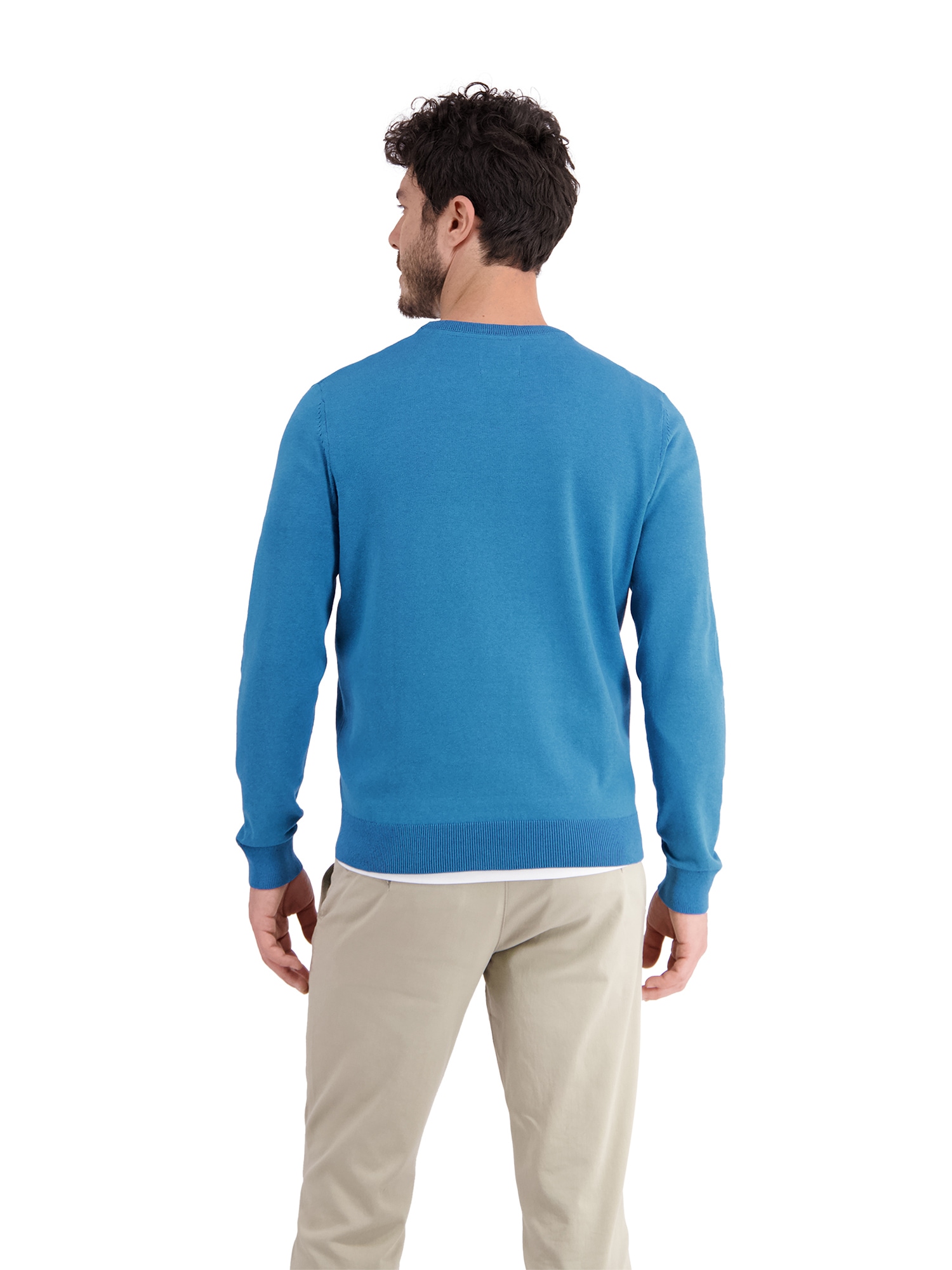 LERROS Strickpullover »LERROS Strickpullover, tonal gestreift«
