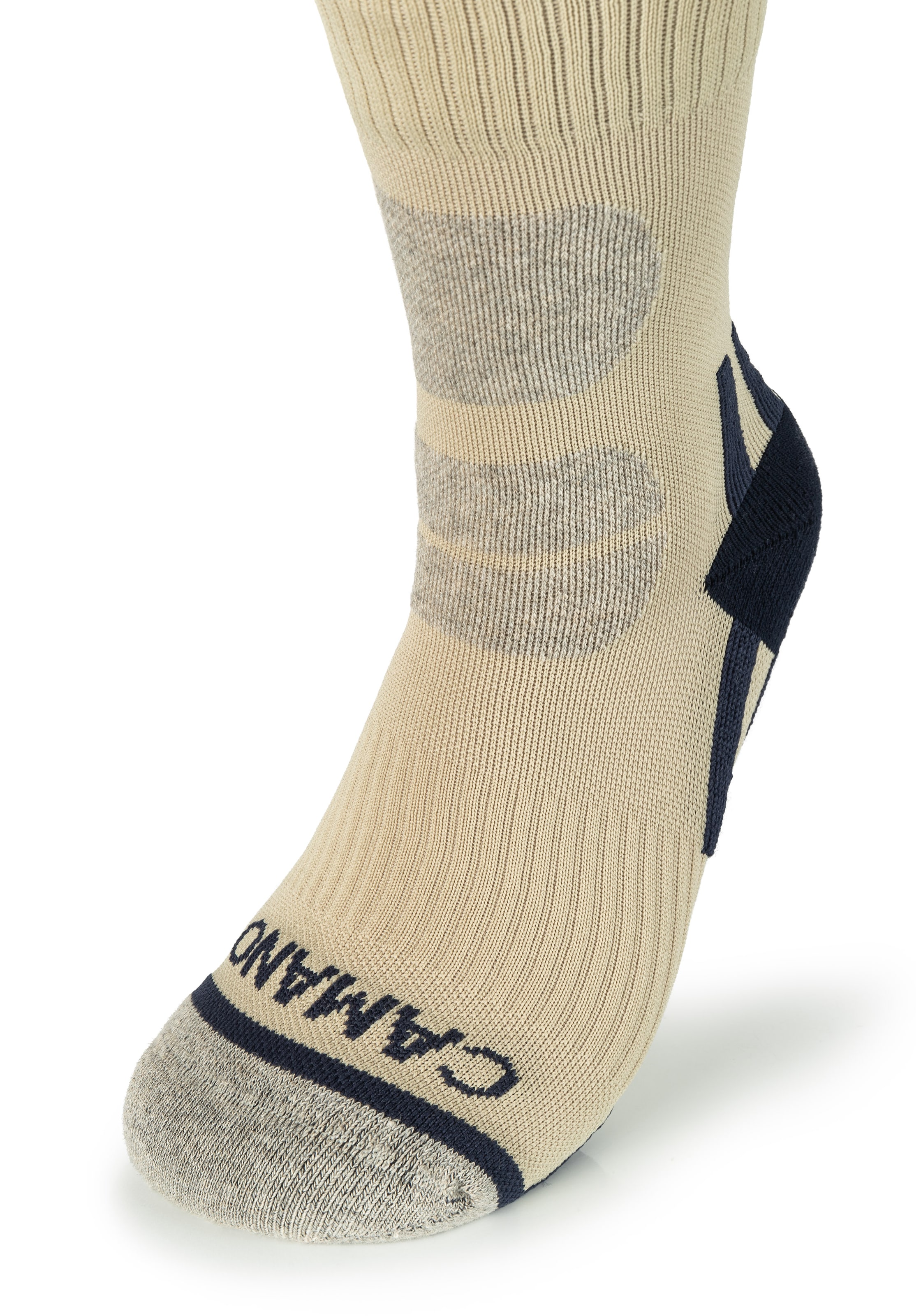 Camano Wandersocken »Function« 4 Paar, 4 Stk. tlg. mit Fußgewölbe-Stütze