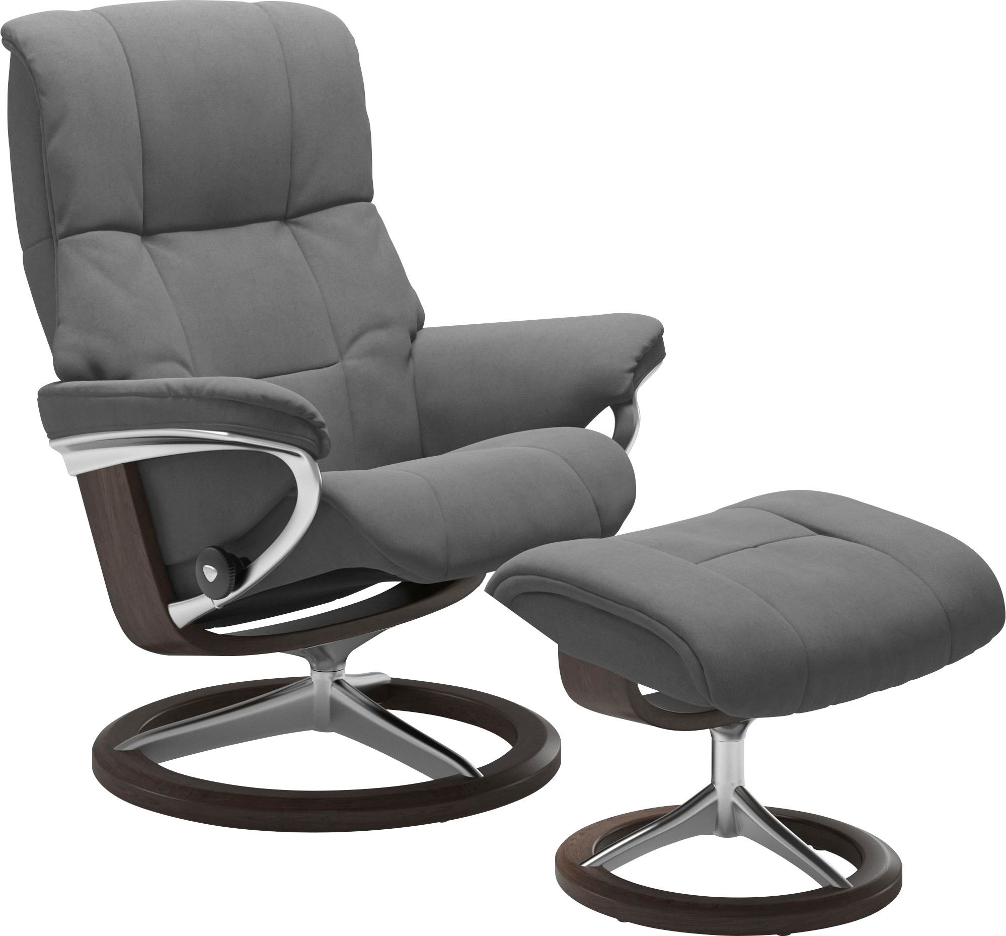 Stressless® Relaxsessel »Mayfair«, mit Hocker, mit Signature Base, Größe S, M & L, Gestell Wenge