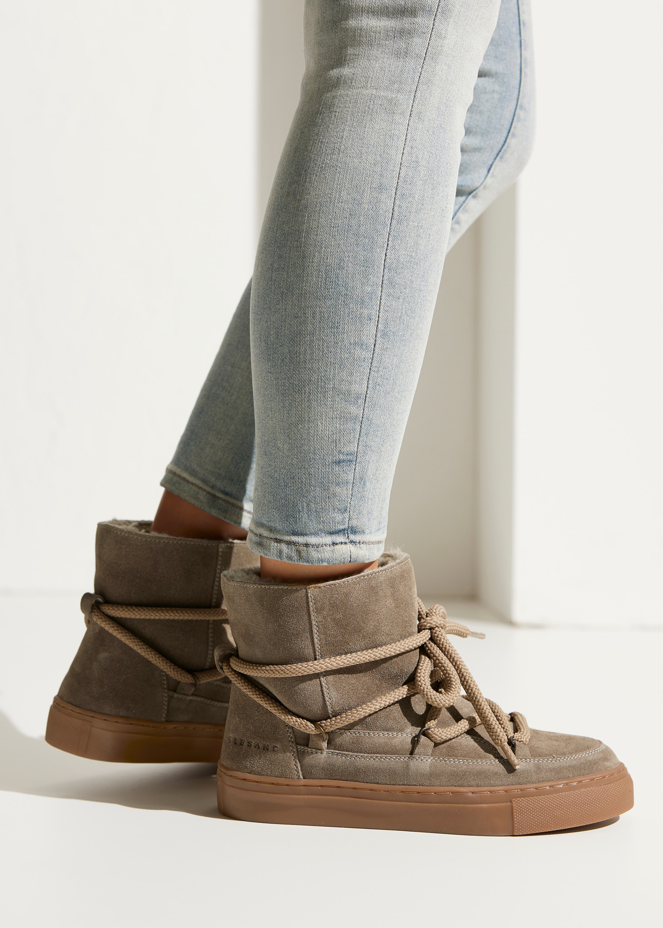 Elbsand Stiefelette »Boots, Winterstiefelette, Winterboots, Stiefel, Lederstiefelette«  Winterstiefel aus Leder mit kuscheligem Lammfell